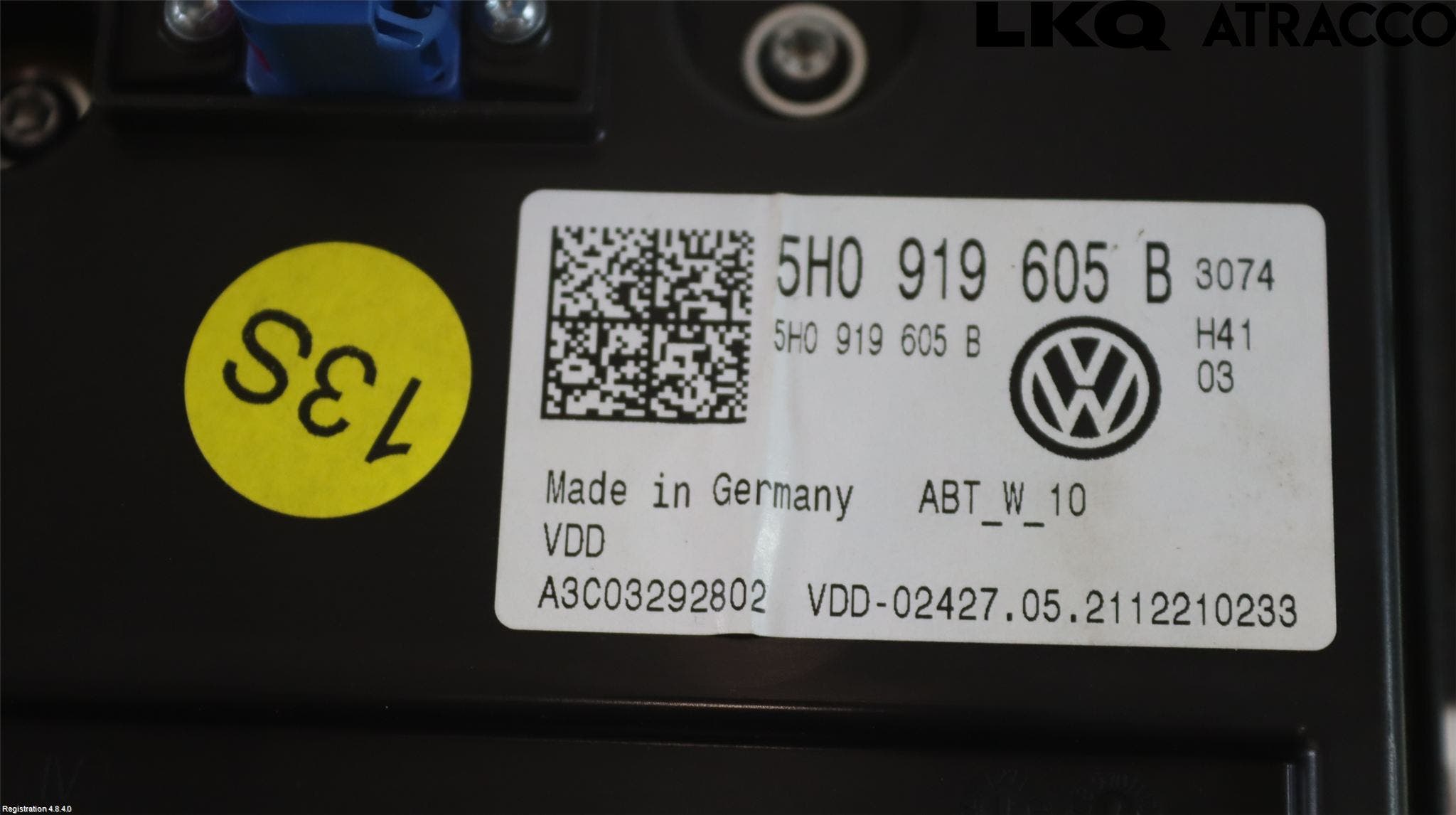 Volkswagen VW GOLF / E-GOLF VIII 20- Multifunktionsdisplay