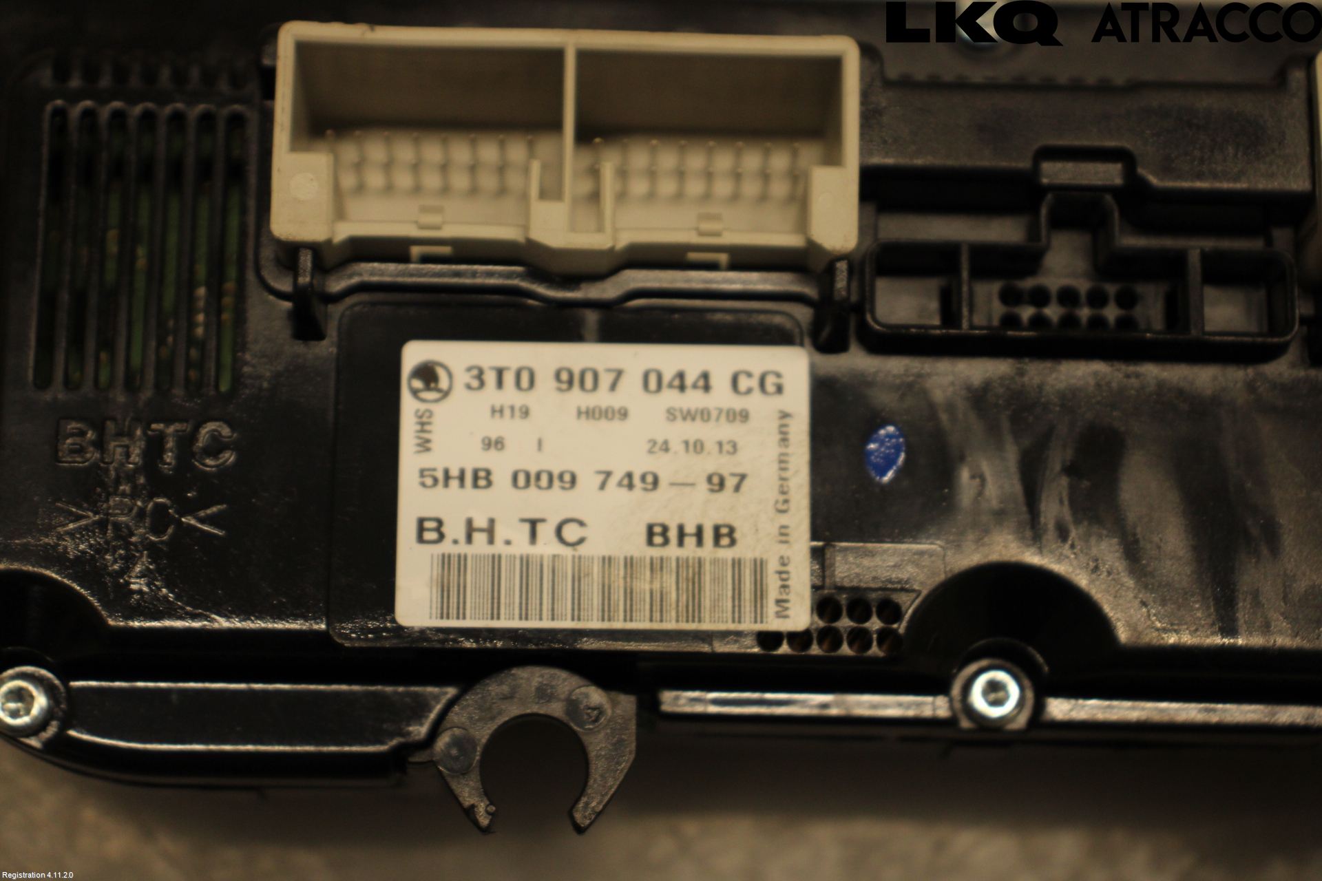 Skoda SUPERB 09-15 Värmereglage