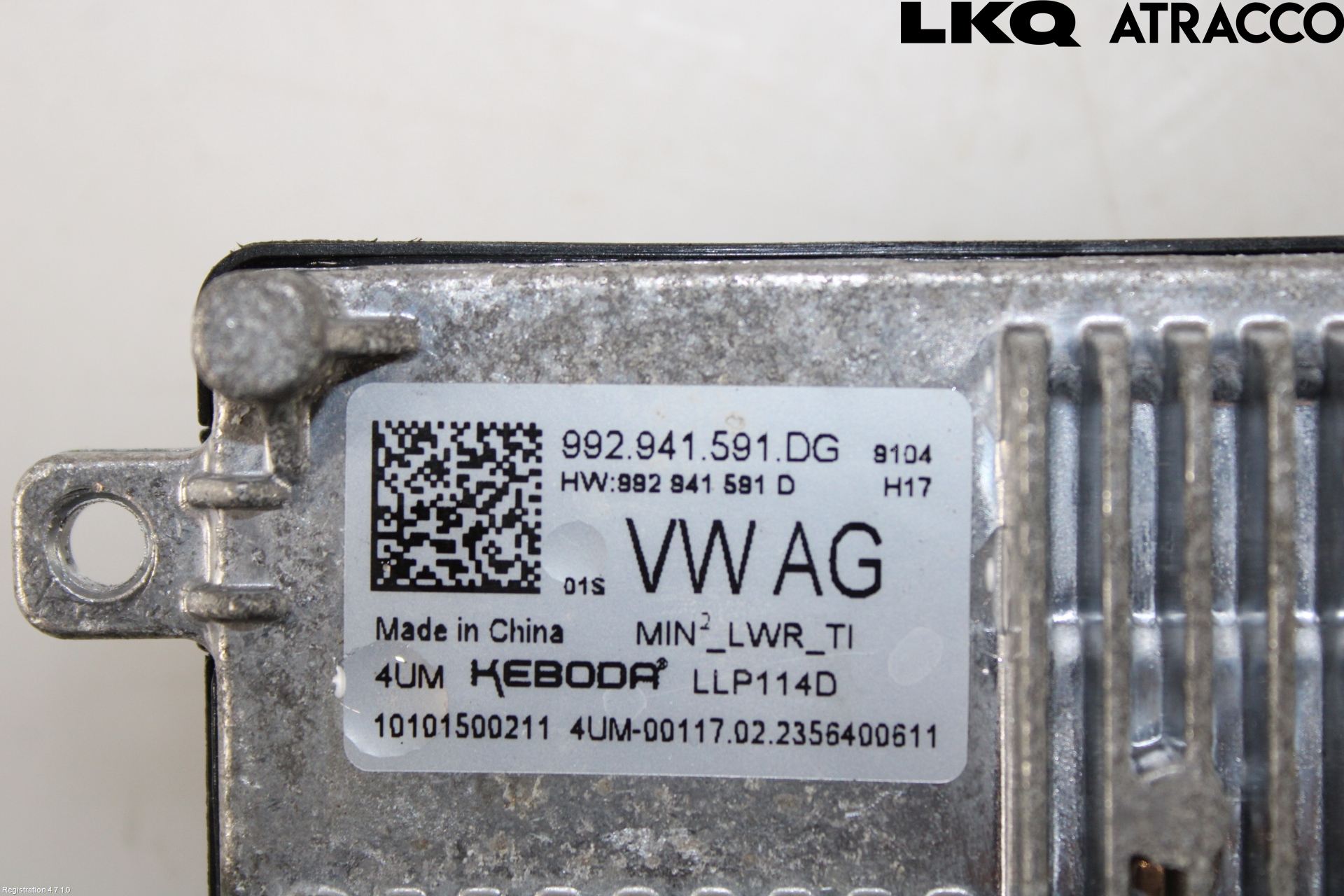 Volkswagen VW ID.3 21- Styrenhet Strålkastare