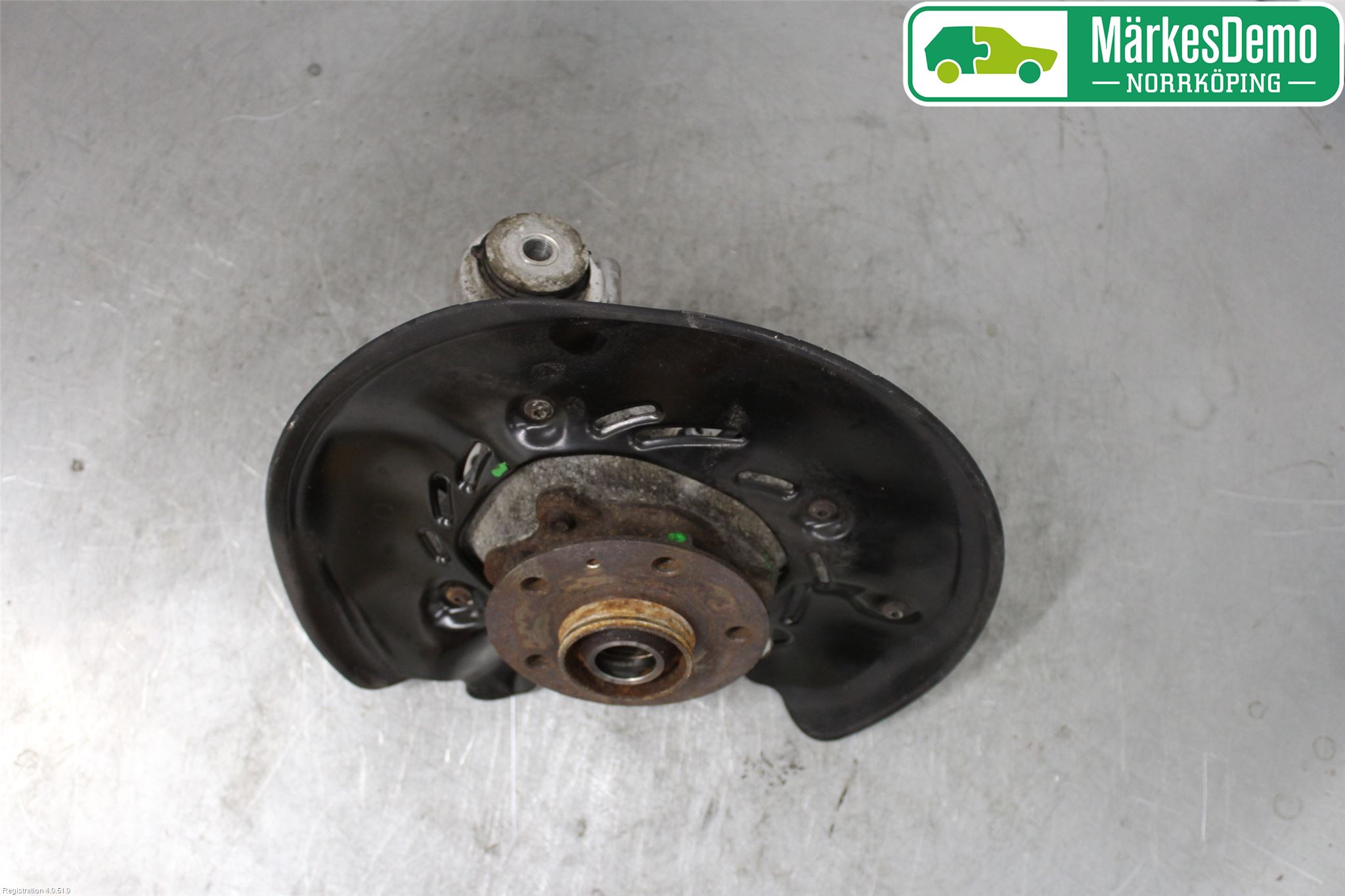 Audi A8/S8 4H 10-17 Hjullagerhus-Spindel Hö B