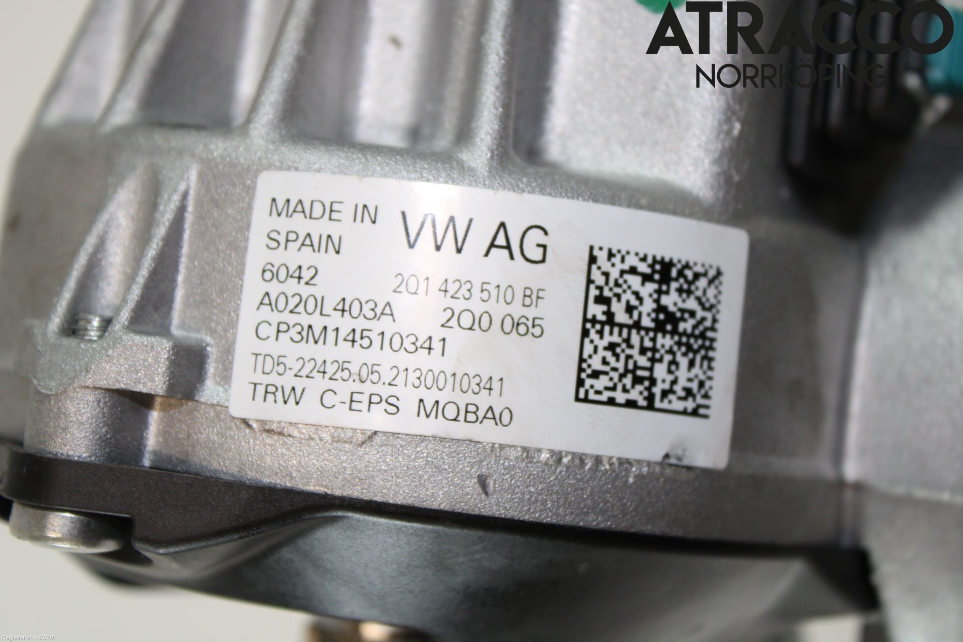 Volkswagen VW T-CROSS 19- Rattaxelagg Med Inb Servo