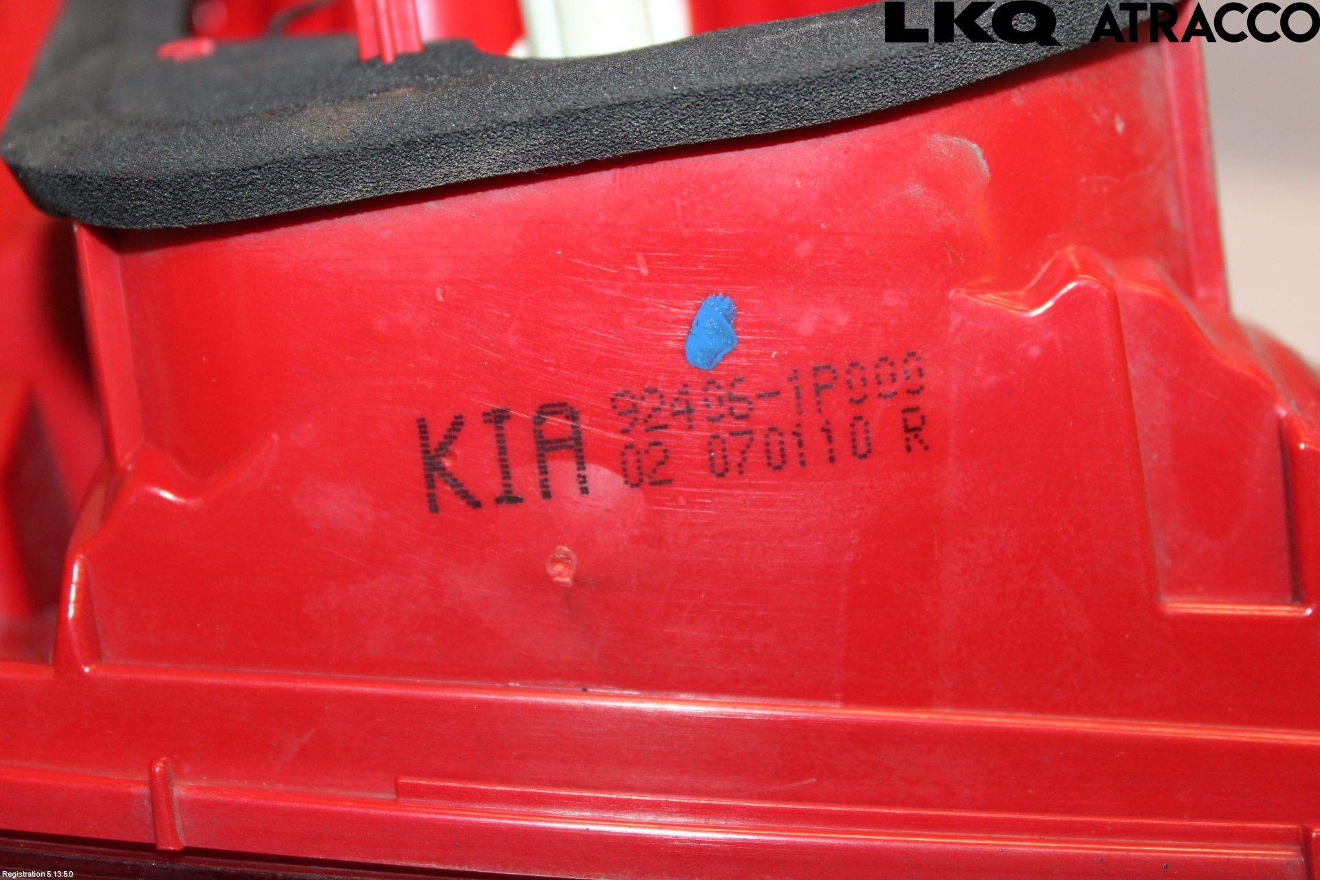 Kia VENGA 10-19 Bakljus Lucka Hö