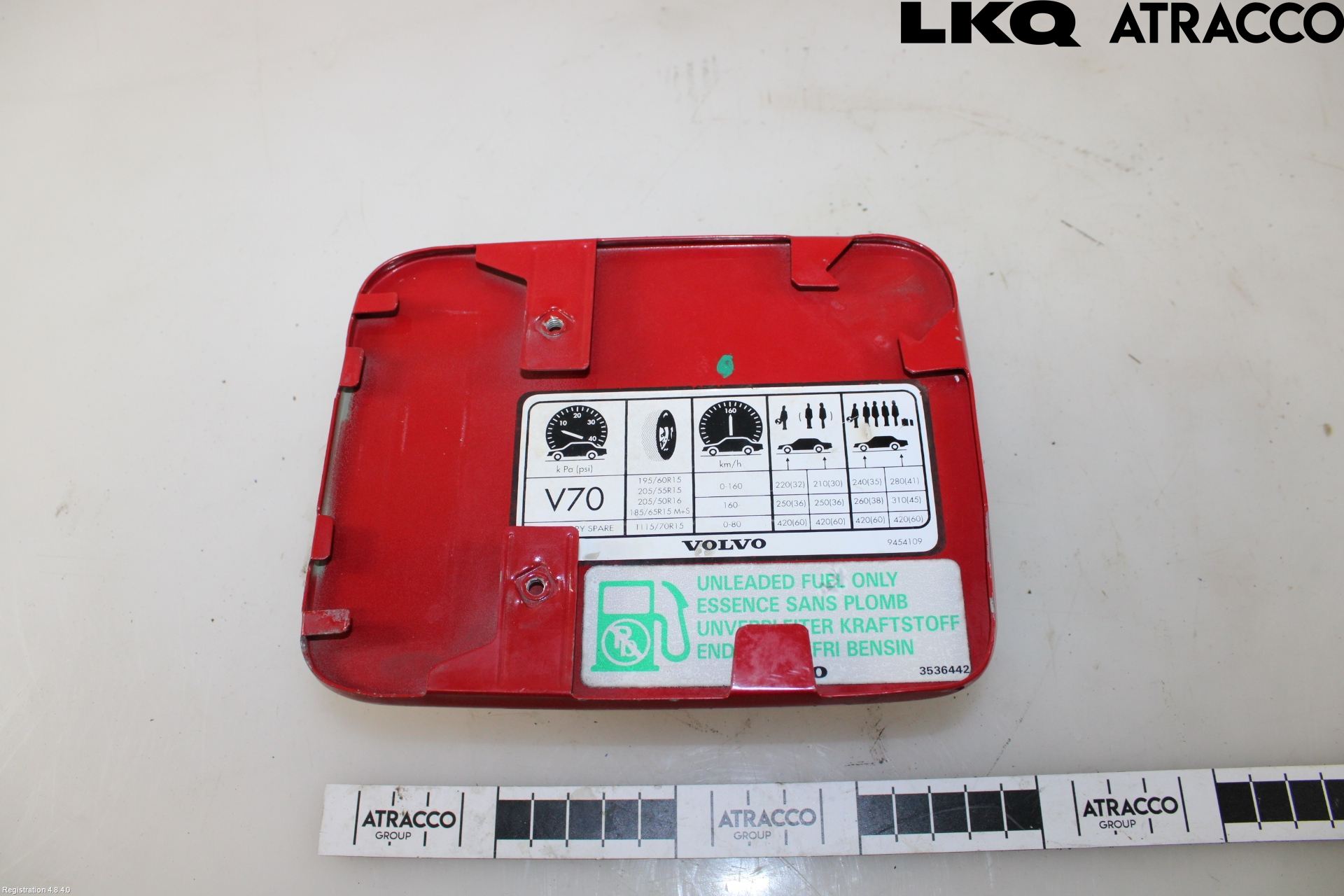 Volvo S70/V70/XC  97-00 Tanklucka