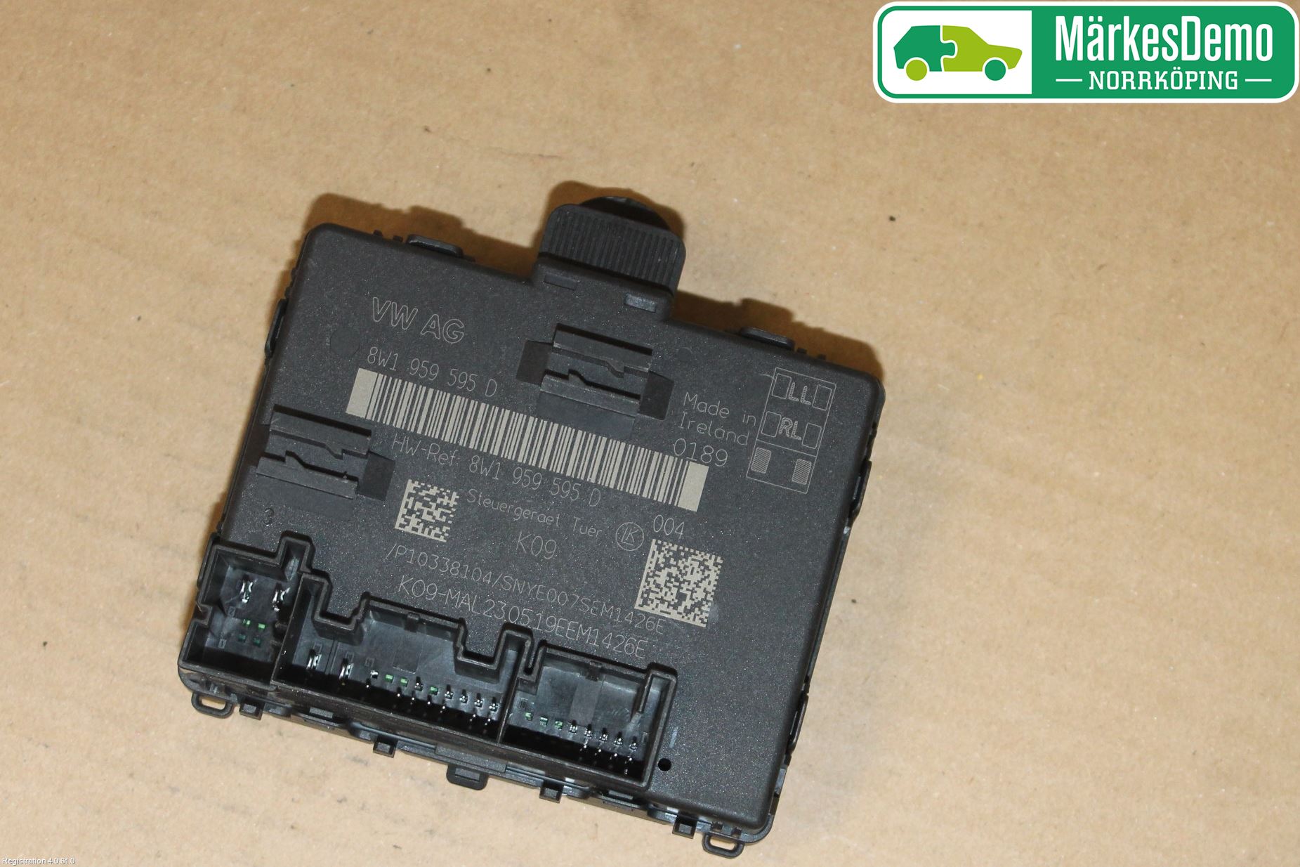 Audi A3/S3 8V 13-20 Styrenhet Dörr