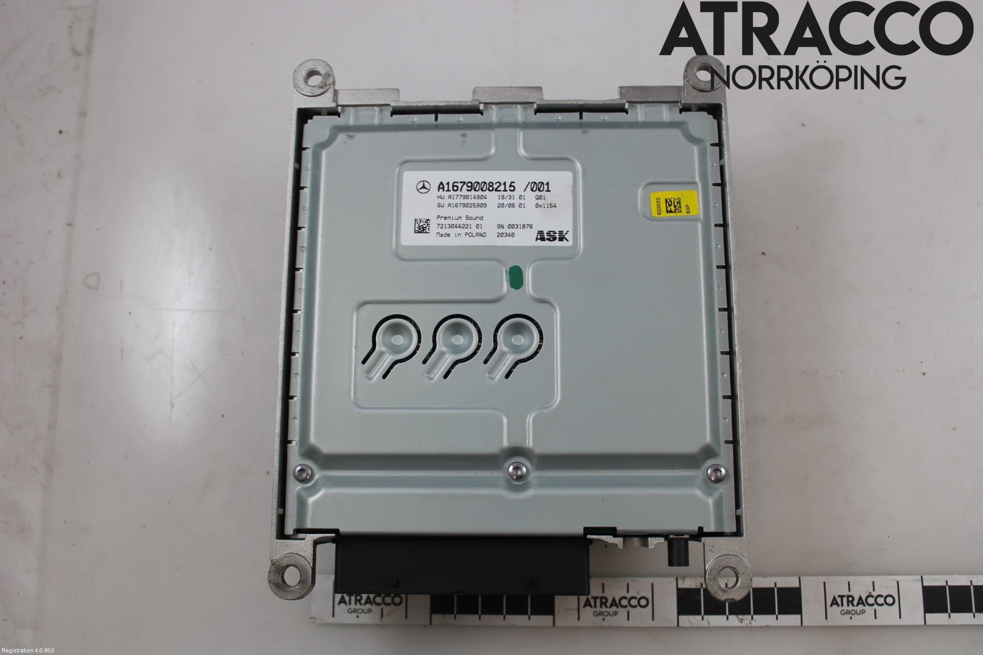 Mercedes-Benz MB EQC (N293) 20- Radio-Stereo Förstärkare