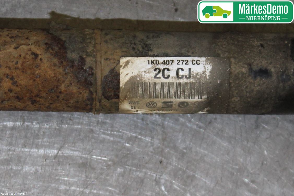 Skoda OCTAVIA (1Z) 05-13 Drivaxel Fram Höger