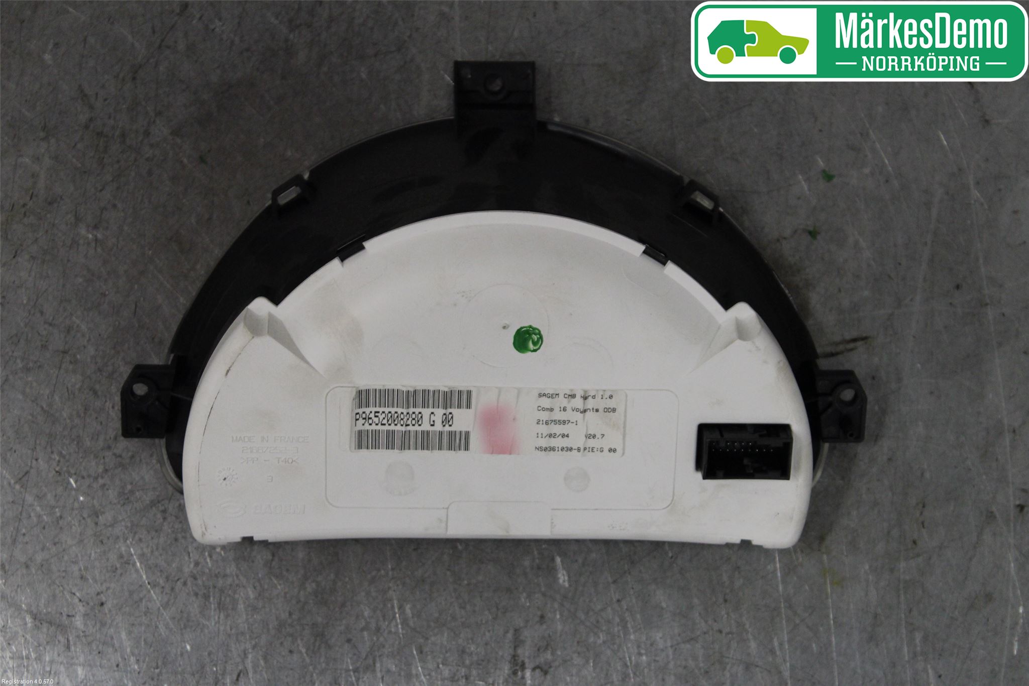 Citroen C3 -04 Instrument Komb