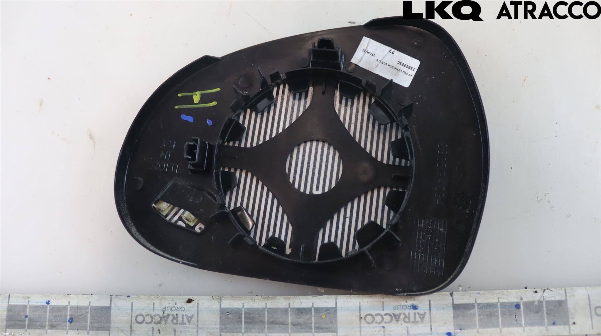 Peugeot 207 Spegelglas Hö