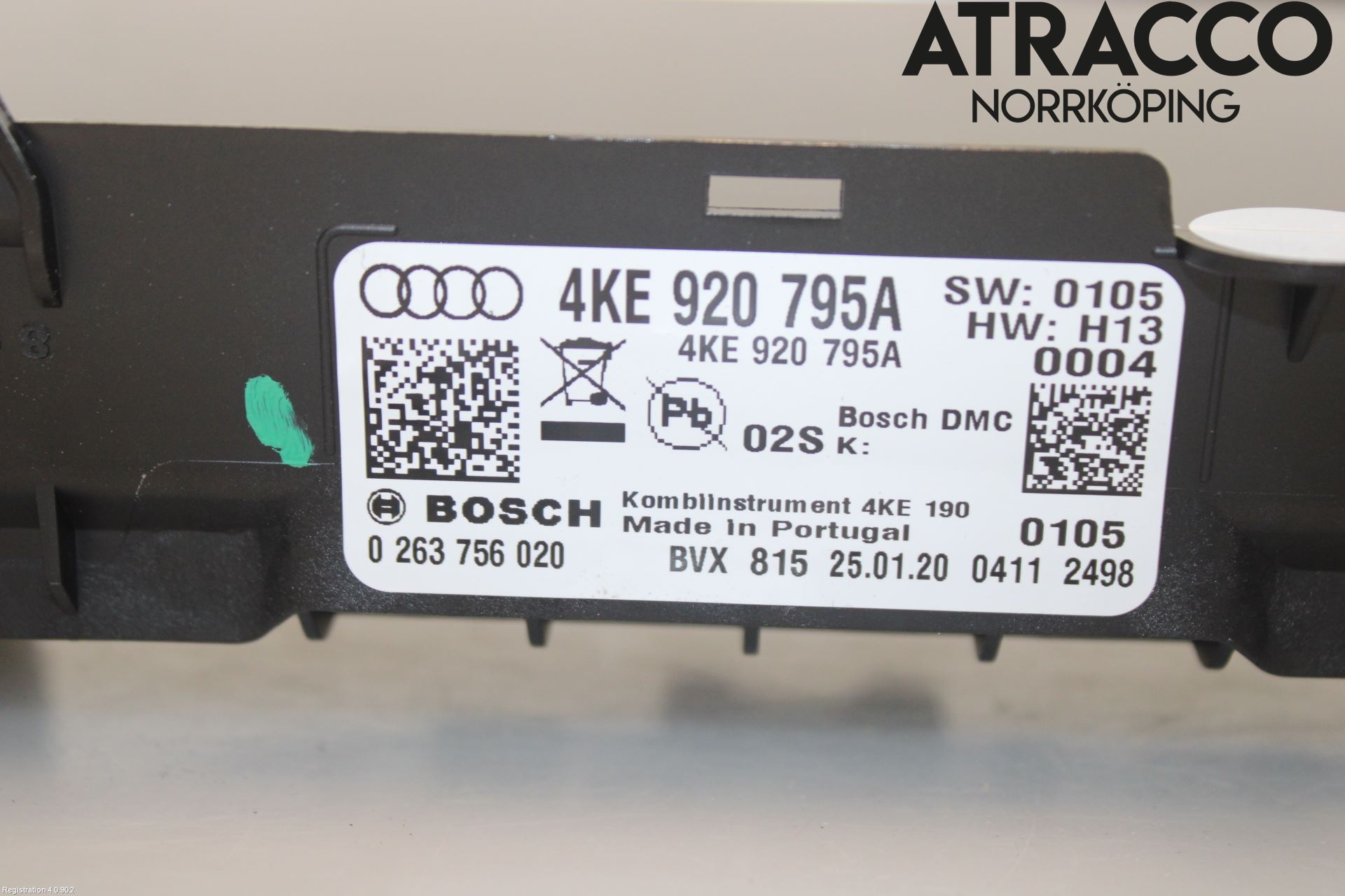 Audi E-TRON, S GE 19- Instrument Komb