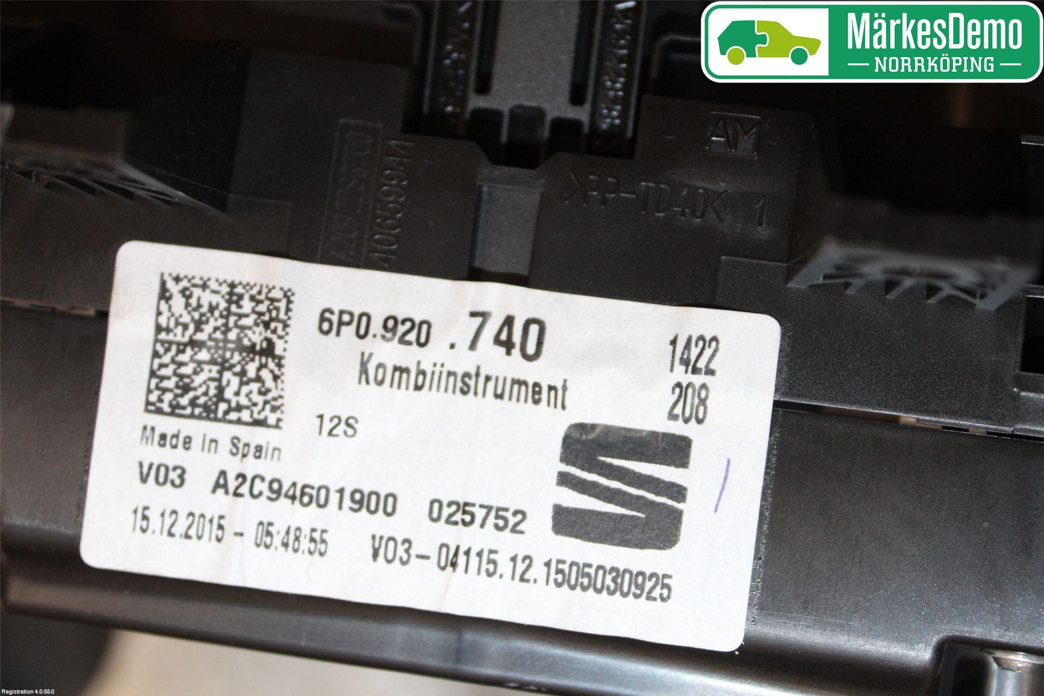Seat IBIZA IV 08-16 Instrument Komb
