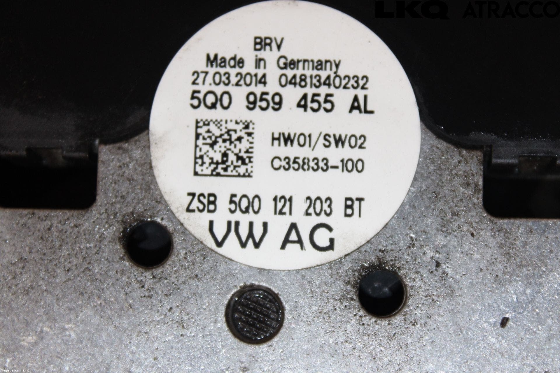 Volkswagen VW GOLF / E-GOLF VII 13-20 Kylfläkt El