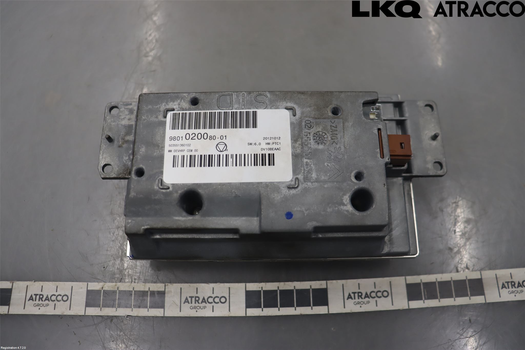 Citroen C5 08-17 Bildskärm