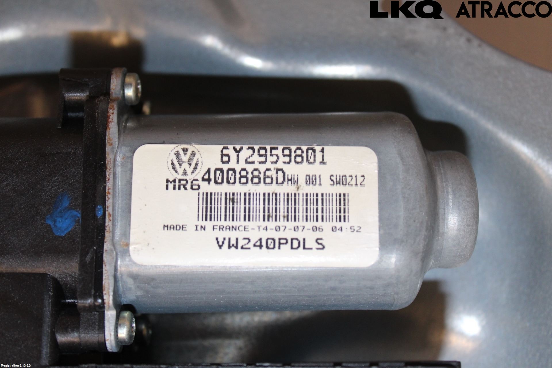 Volkswagen VW POLO 05-09 Fönsterhiss El Kompl