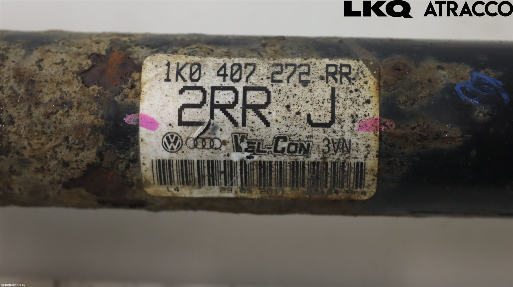 Volkswagen VW GOLF VI 09-13 Drivaxel Fram Höger