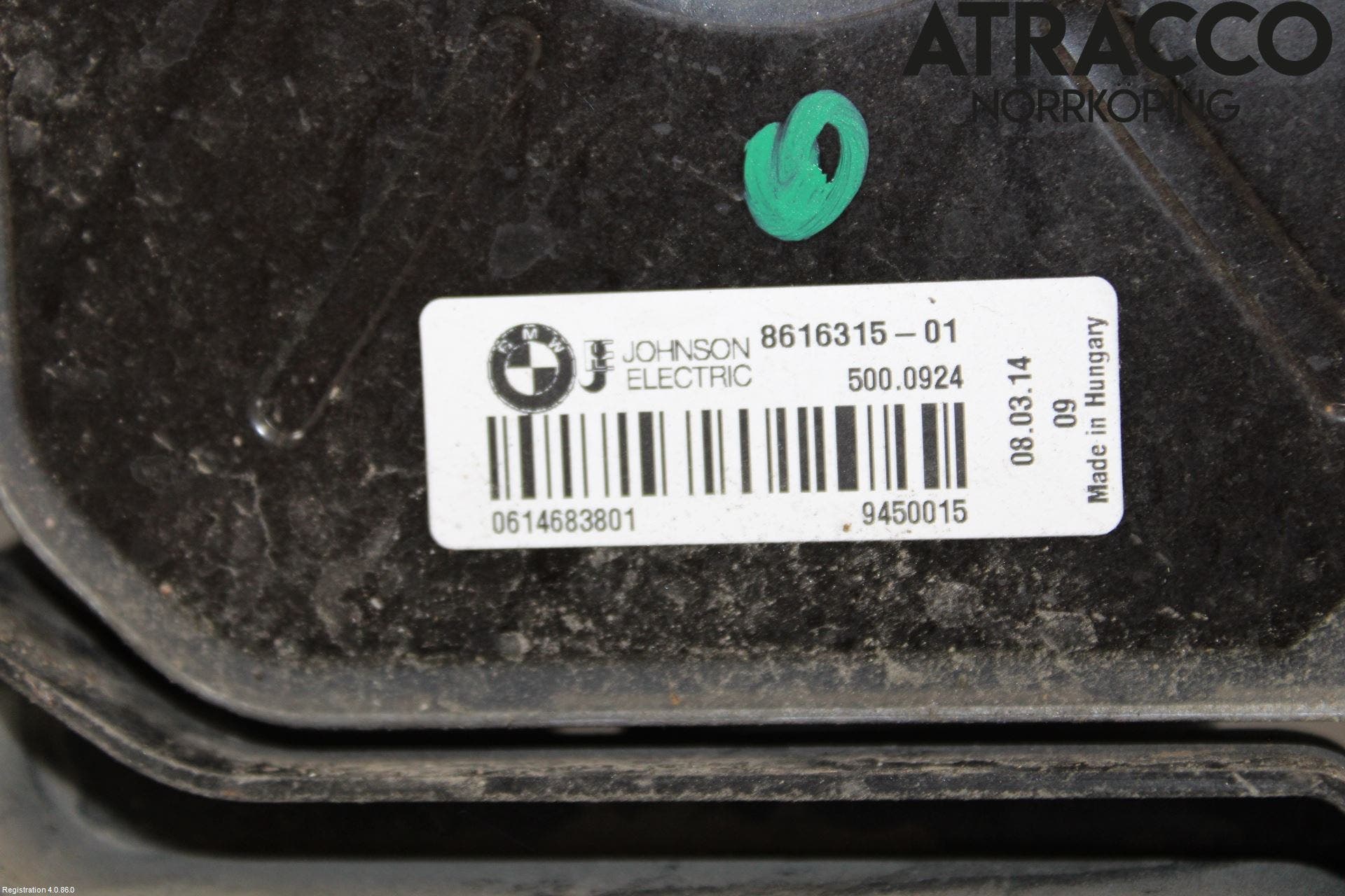 BMW 3 GT F34 13-19 Kylfläkt El