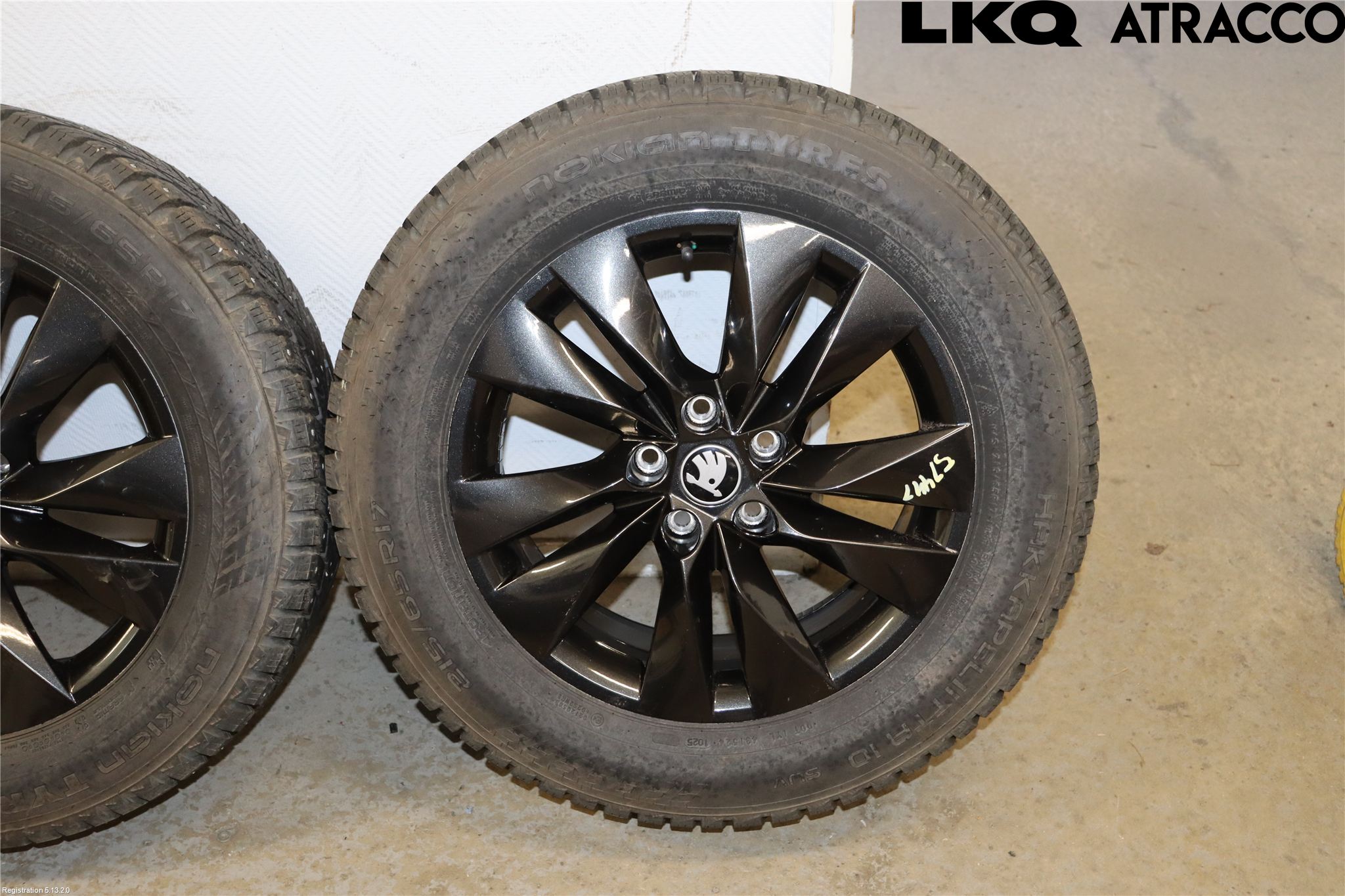Skoda KODIAQ 24- Vinterdäck Alumfälg 4St