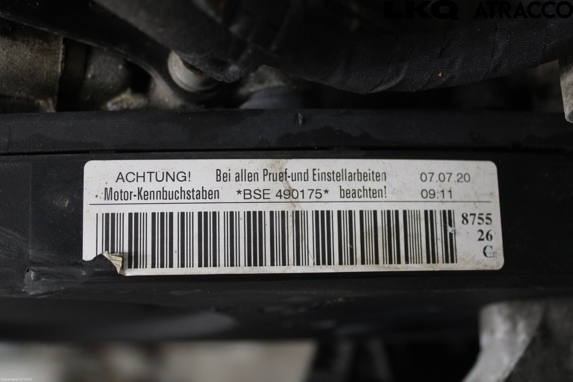 Volkswagen VW GOLF PLUS/CROSS GOLF 04-14 Motor Bensin