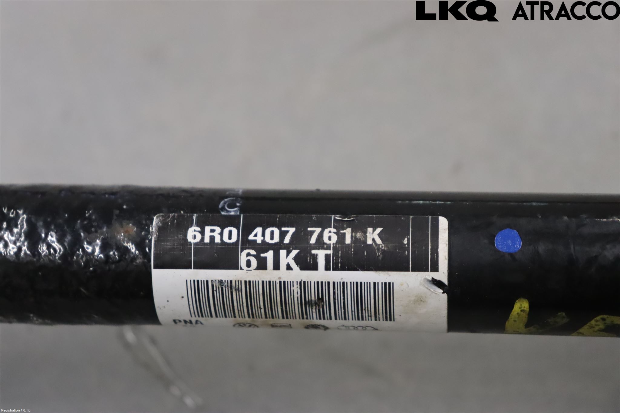 Volkswagen VW POLO 10-17 Drivaxel Fram Vänster