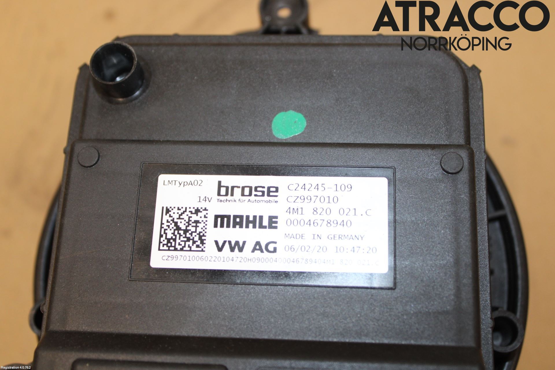 Audi A6 F2/C8 19- Värmefläkt