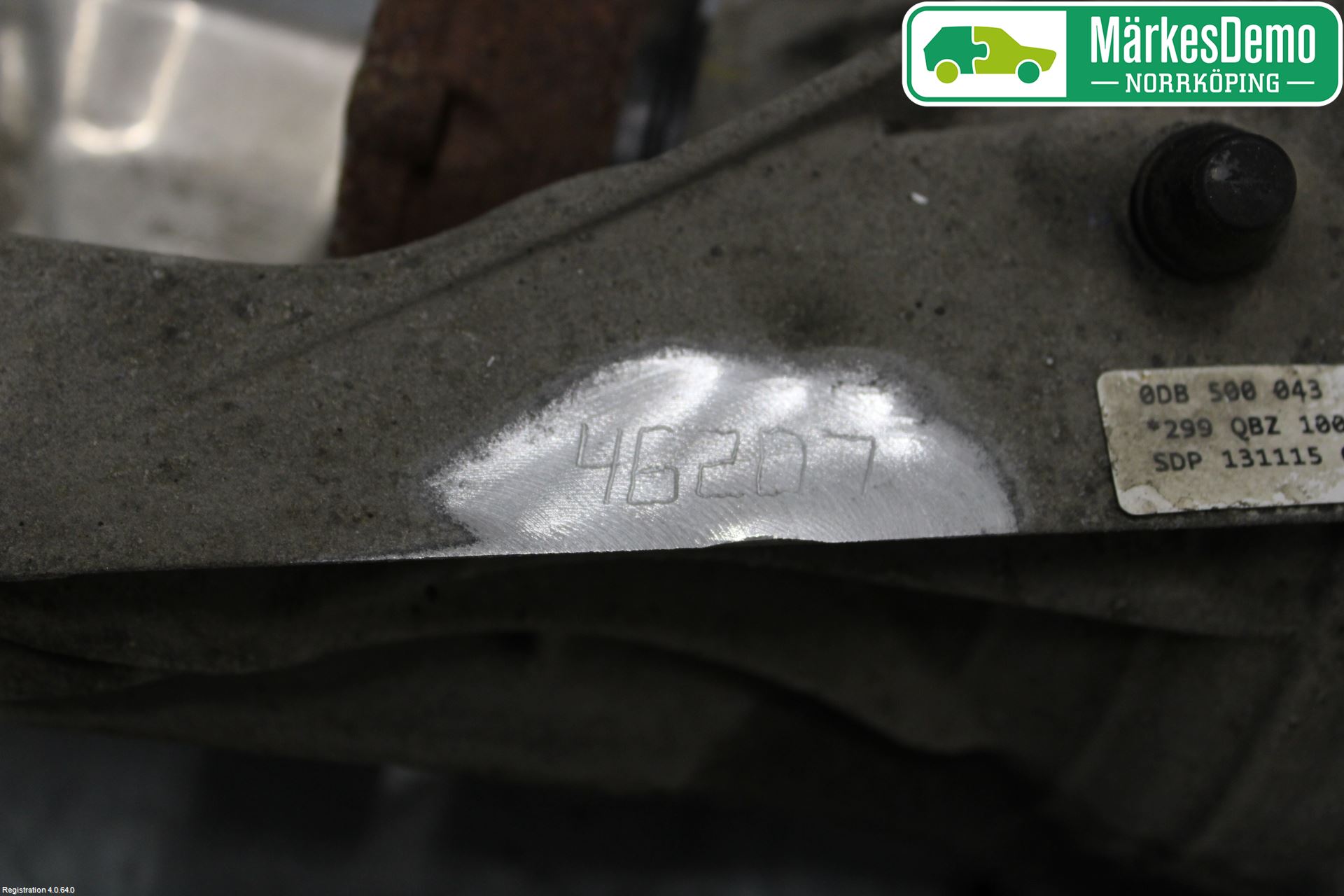 Audi A4/S4 B9 16-19 Bakväxel-Diff