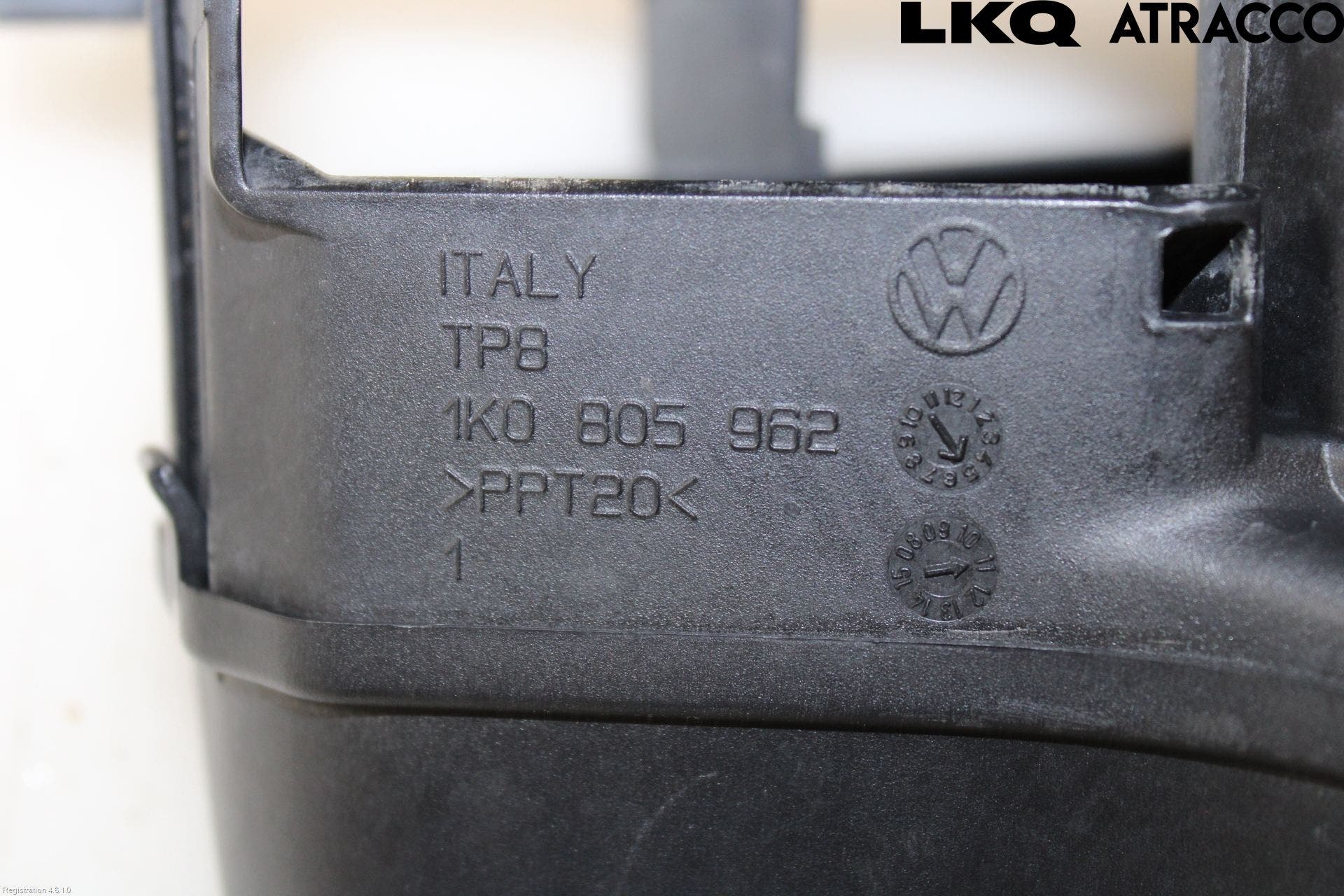 Volkswagen VW GOLF VI 09-13 Deflektor Plåt-Plast Kylning