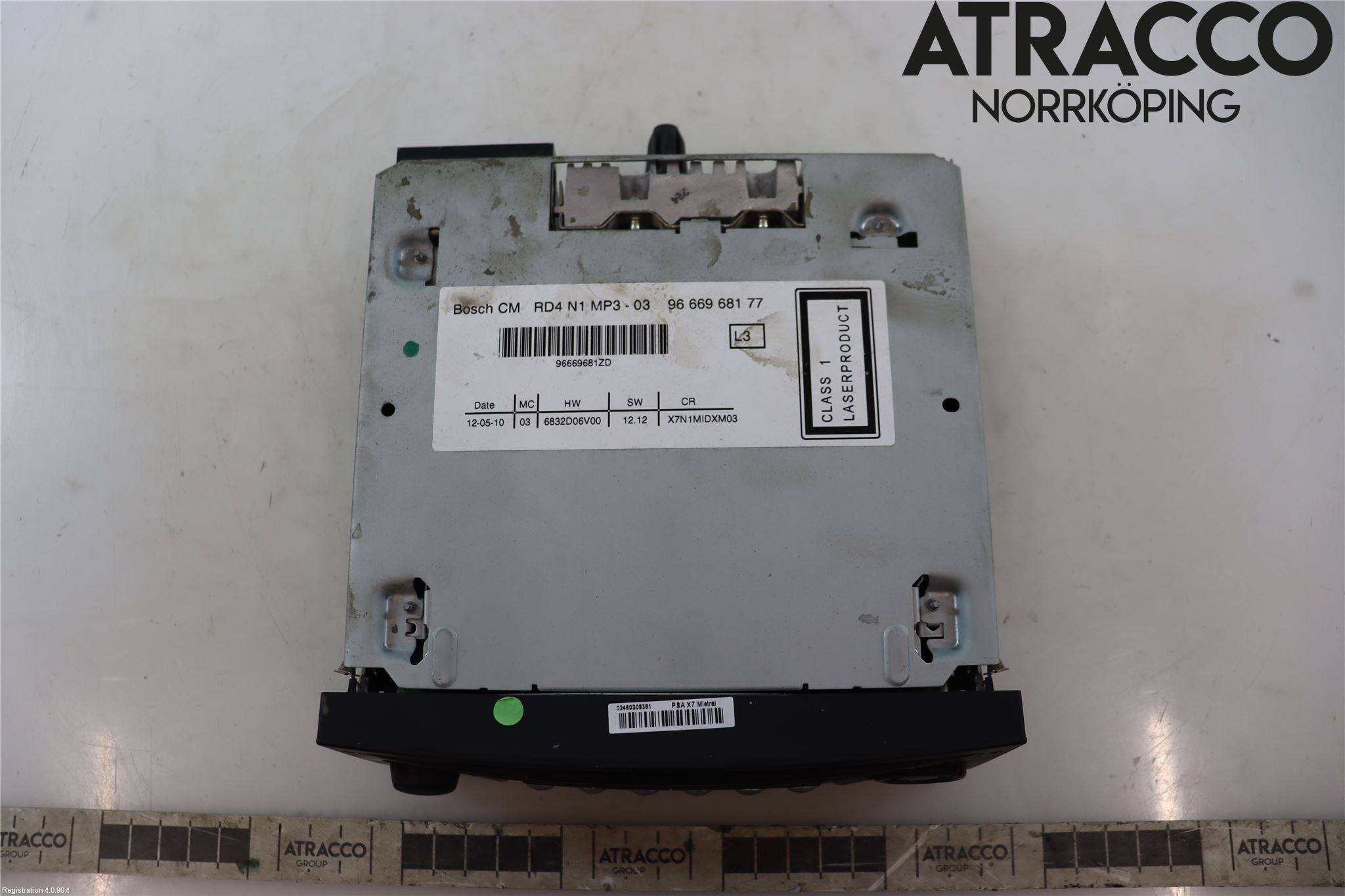 Citroen C5 08-17 Cd Radio - Multimediapanel