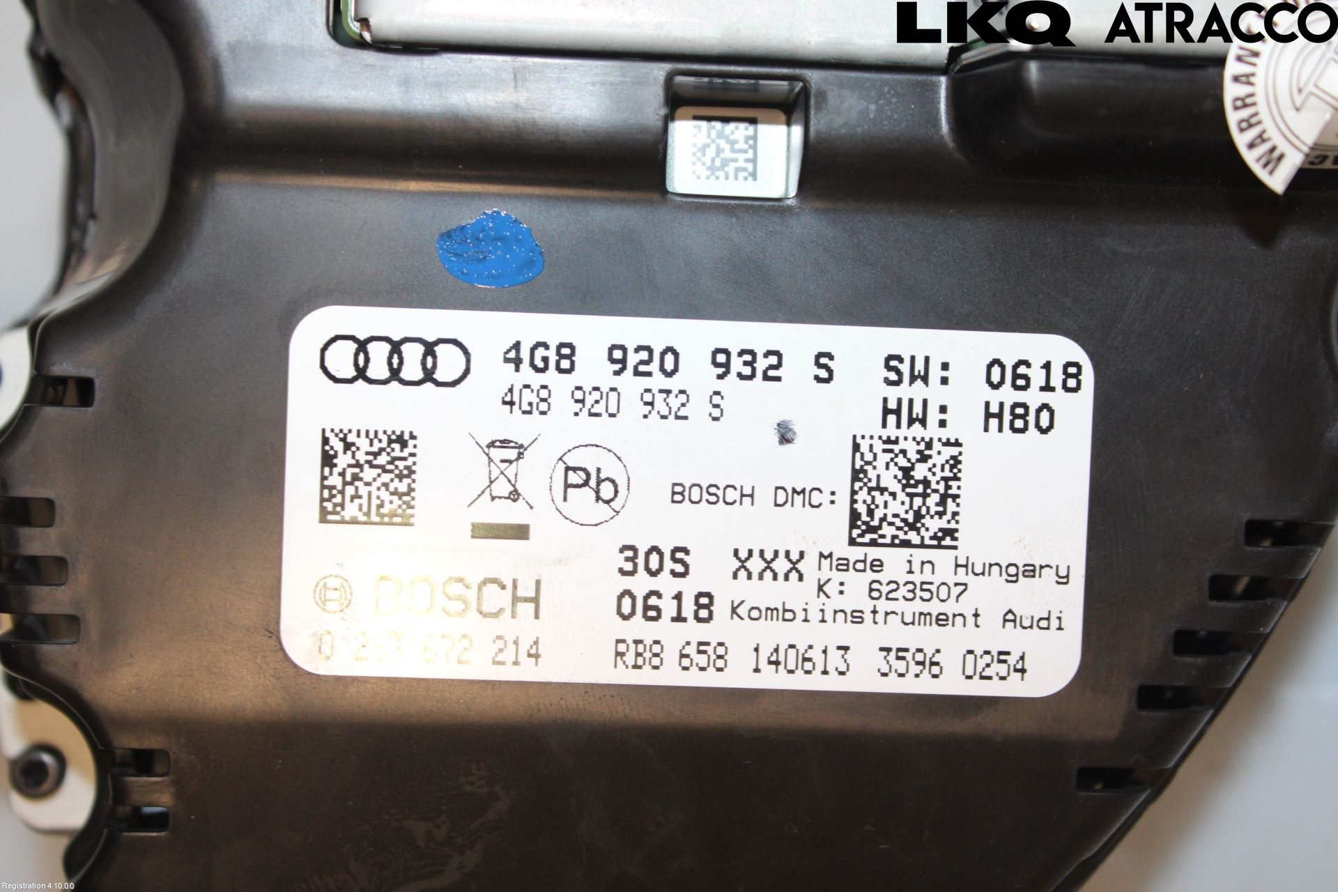 Audi A7/S7 4G 11-17 Instrument Komb