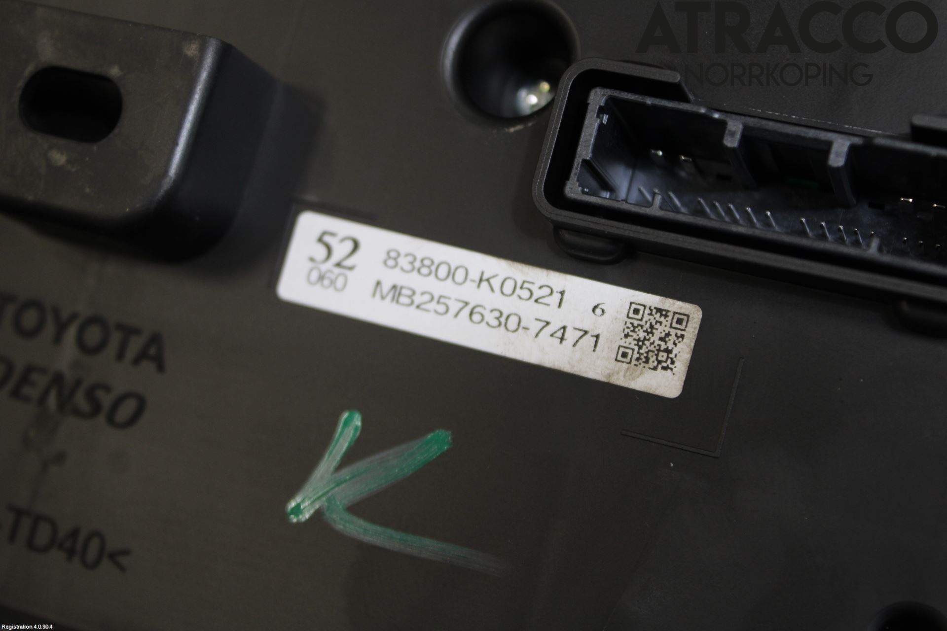 Toyota YARIS XP21 20- Instrument Komb