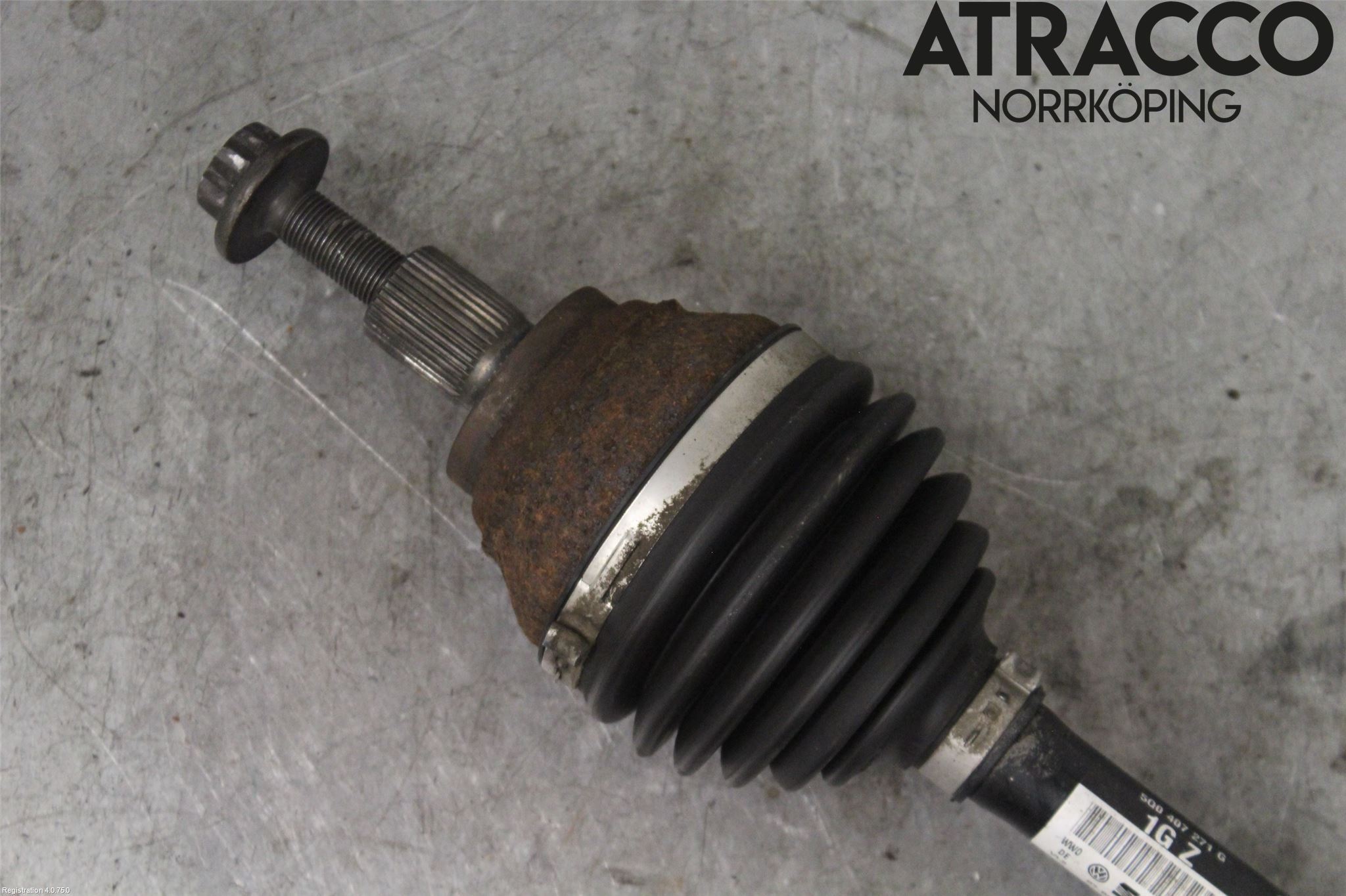Volkswagen VW GOLF / E-GOLF VII 13-20 Drivaxel Fram Vänster