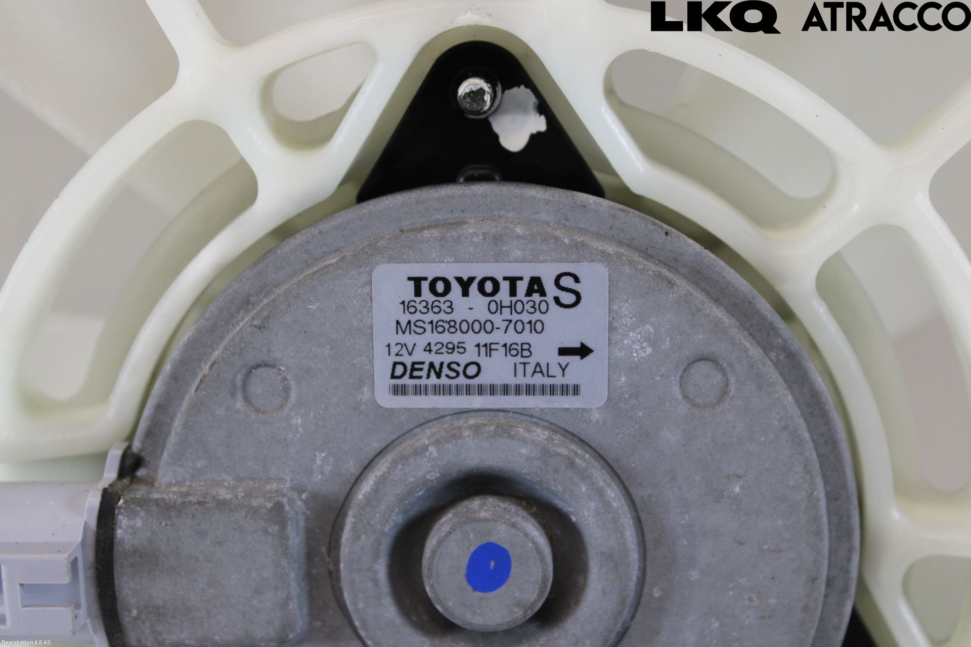 Toyota COROLLA 02-07 Kylfläkt El