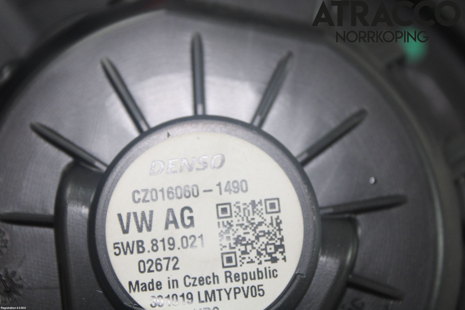 Skoda KODIAQ 17-24 Värmefläkt