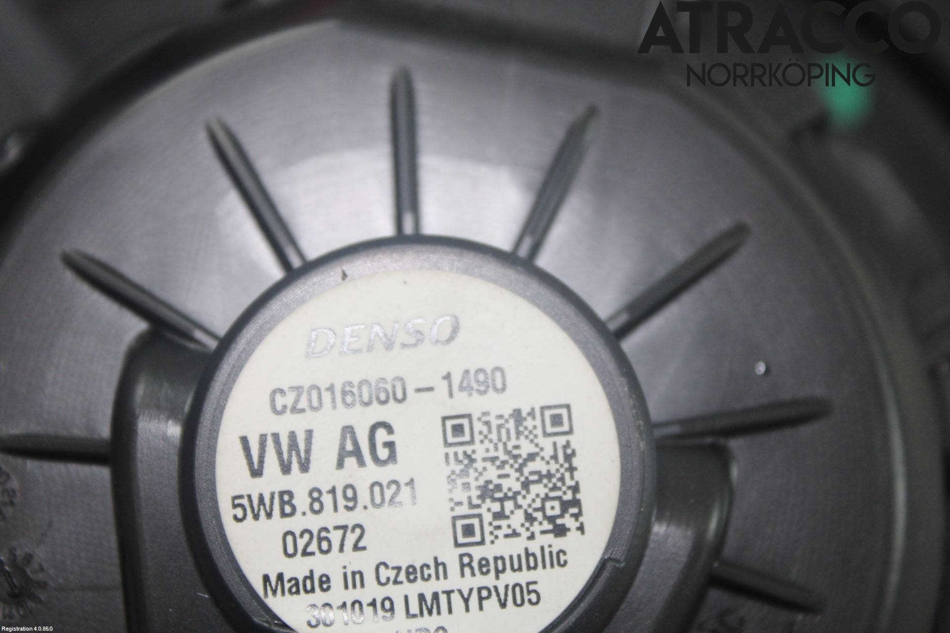 Skoda KODIAQ 17-24 Värmefläkt