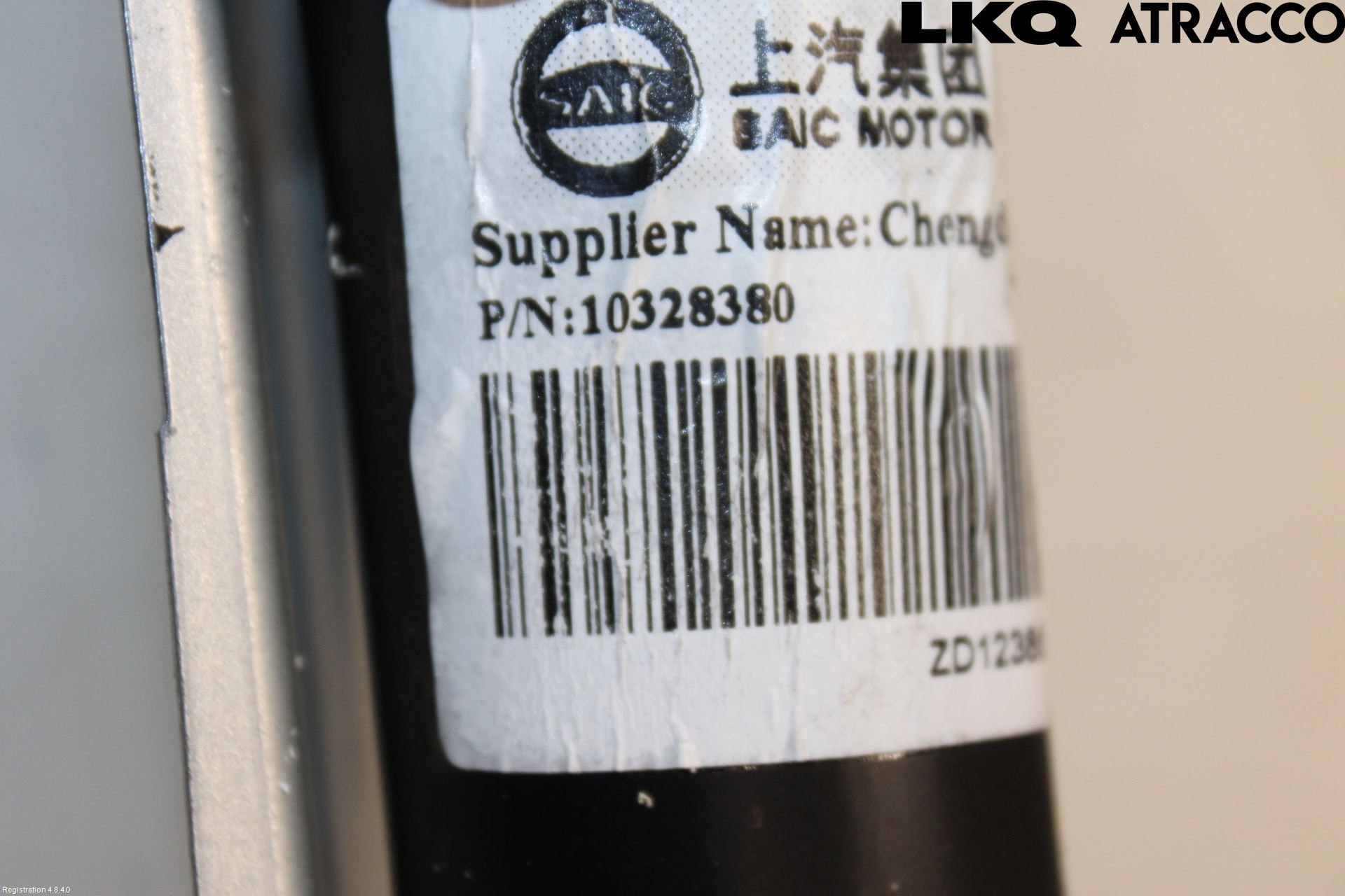 MG MARVEL R 22- Torkarmotor Baklucka