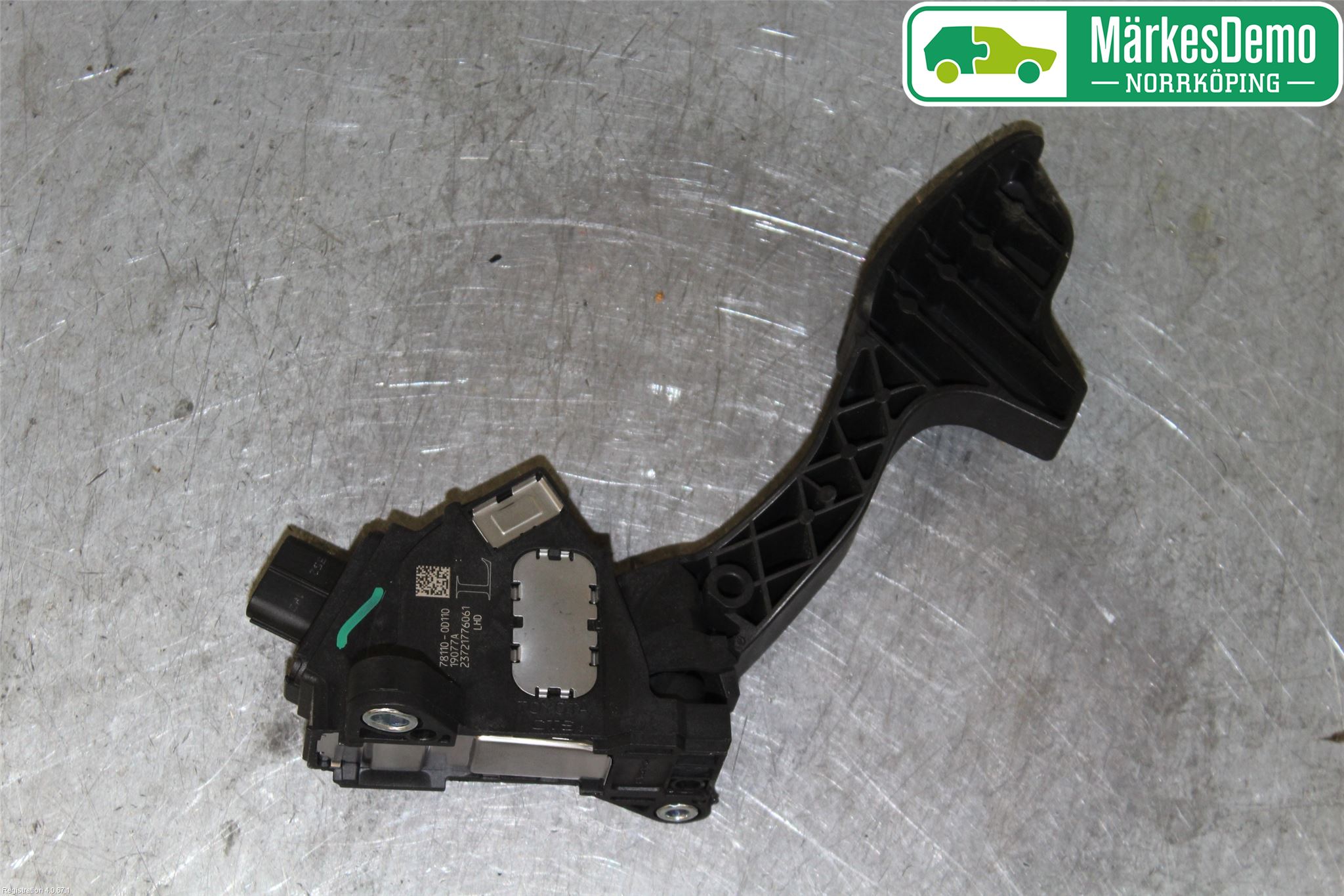 Toyota YARIS XP130 15-20 Gaspedal