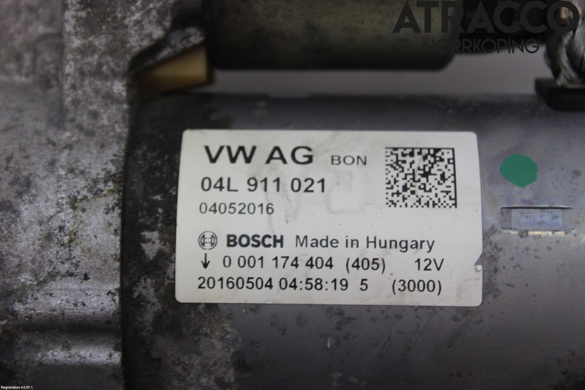 Audi Q5 09-16 Startmotor Diesel