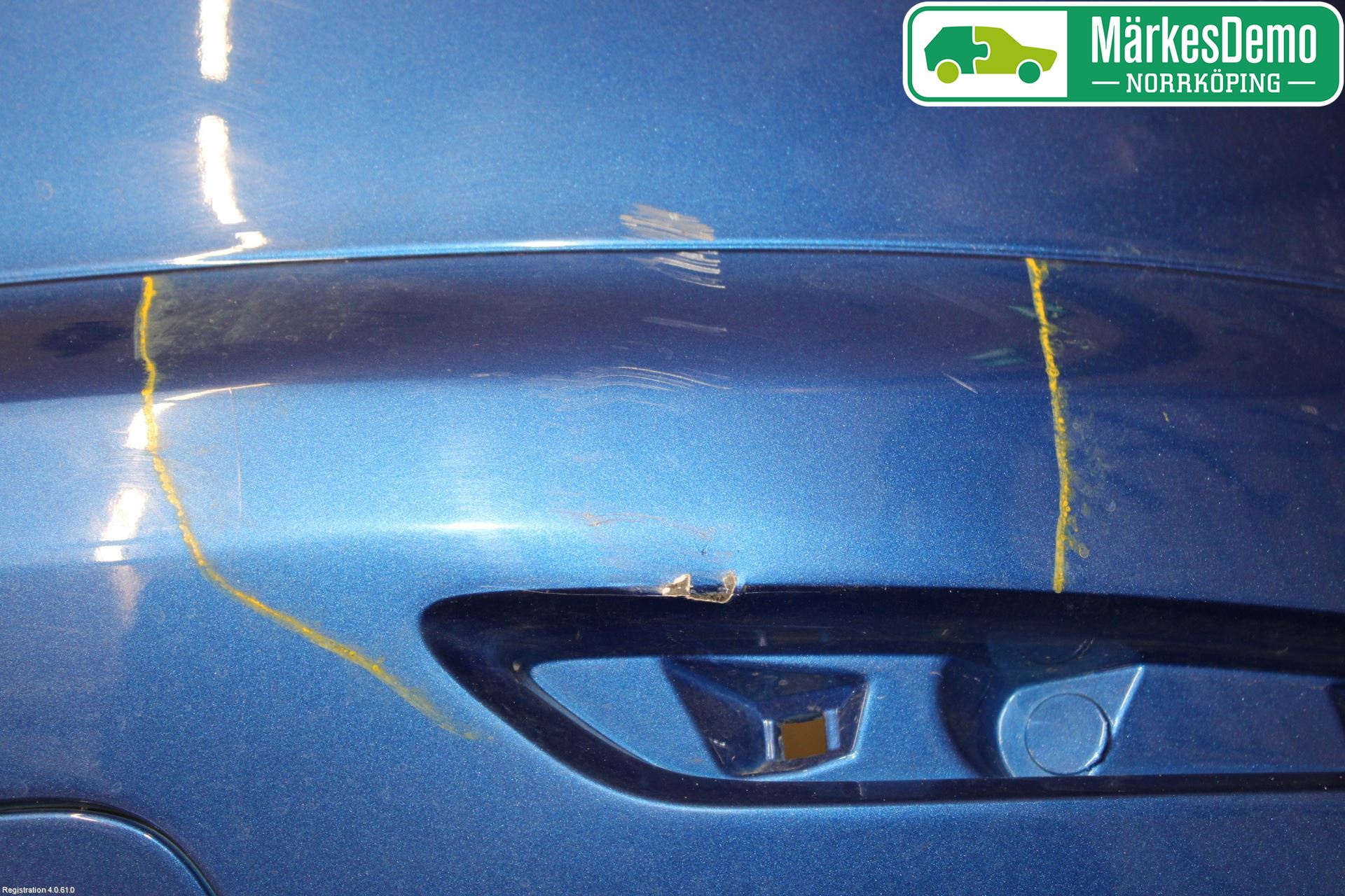 Volkswagen VW SCIROCCO 09-17 Stötfångarbeklädnad Bak