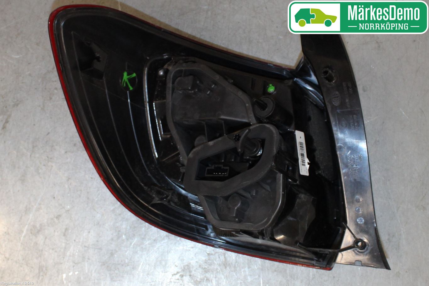 Dacia SANDERO/STEPWAY 13-20 Bakljus Höger