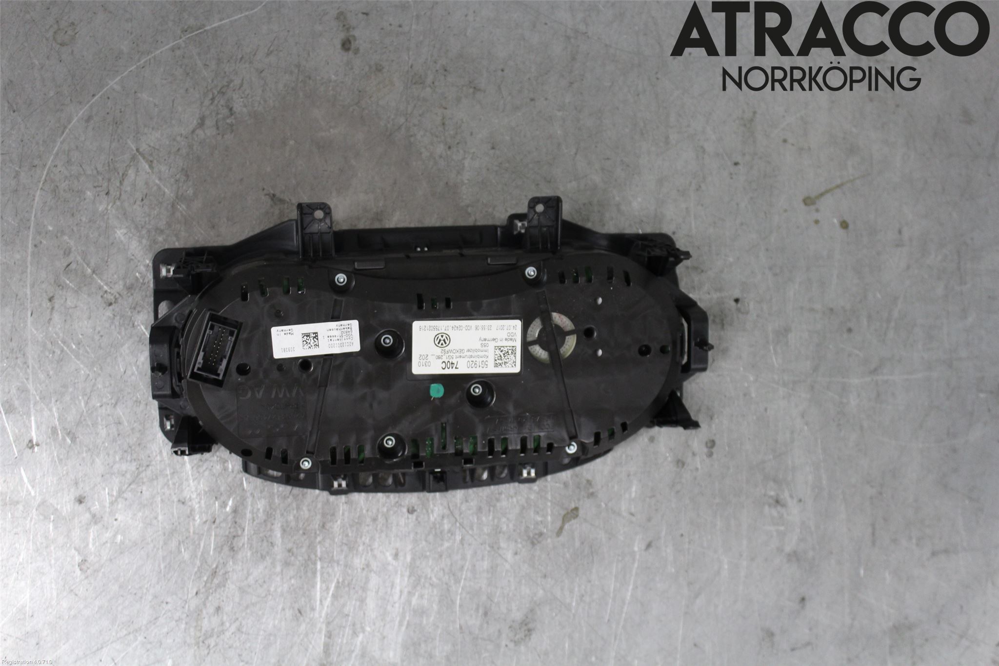 Volkswagen VW GOLF / E-GOLF VII 13-20 Instrument Komb