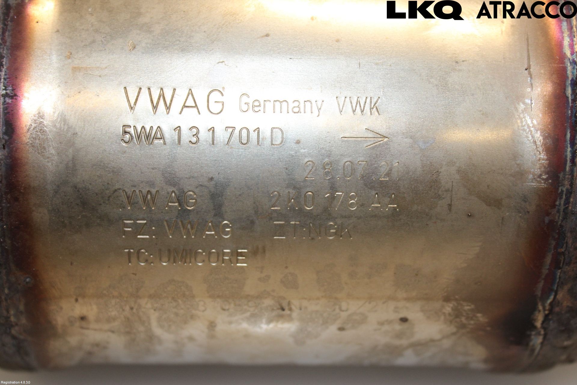 Seat LEON 20- Katalysator