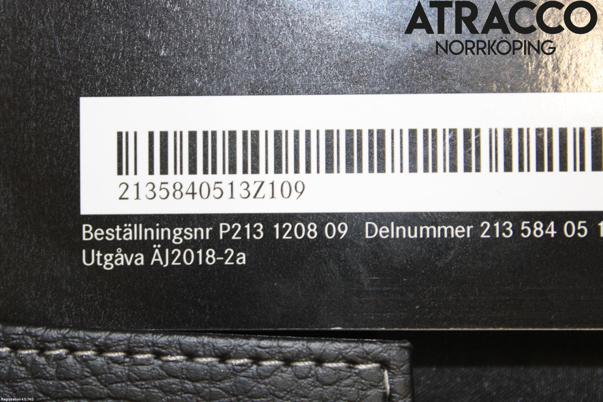 Mercedes-Benz MB E-KLASS (W213) 16-23 Instruktionsbok