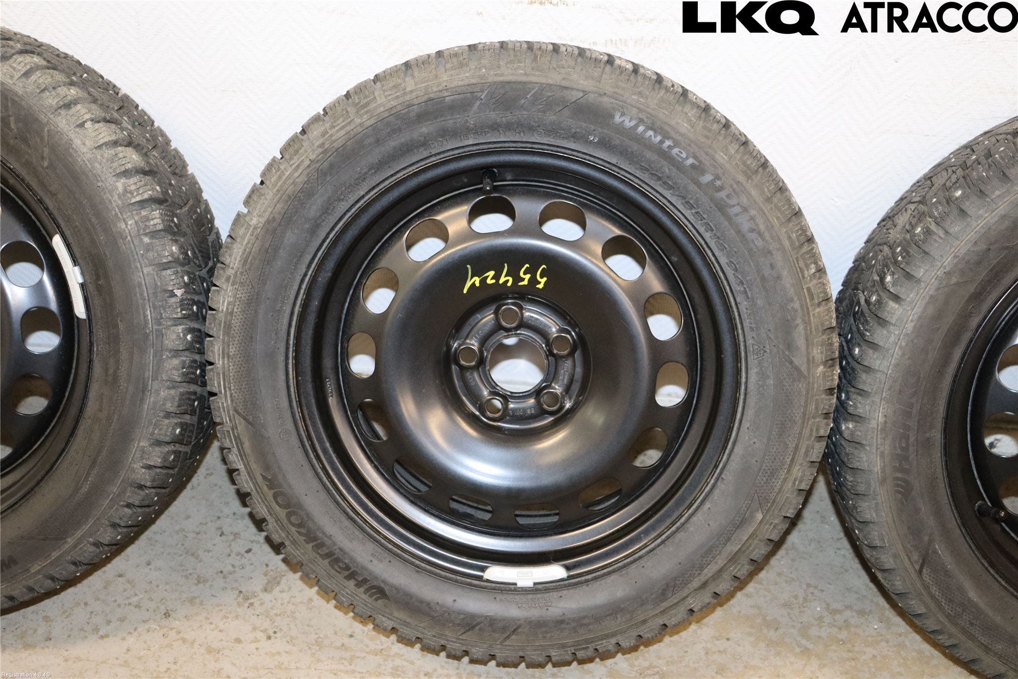 Skoda SCALA 19- Vinterdäck Plåtfälg 4St