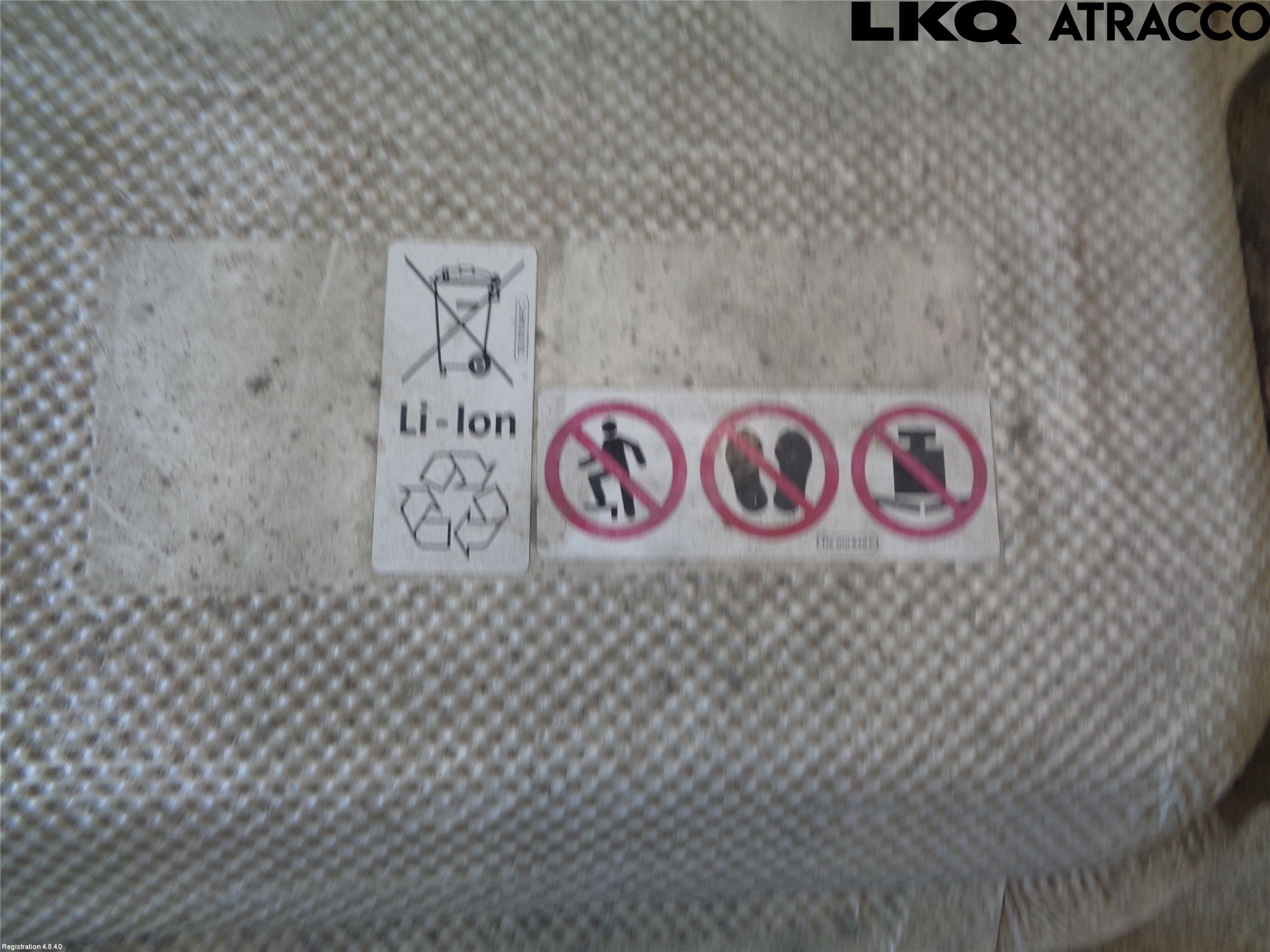 Volkswagen VW UP! / E-UP! Batteri Högspänning