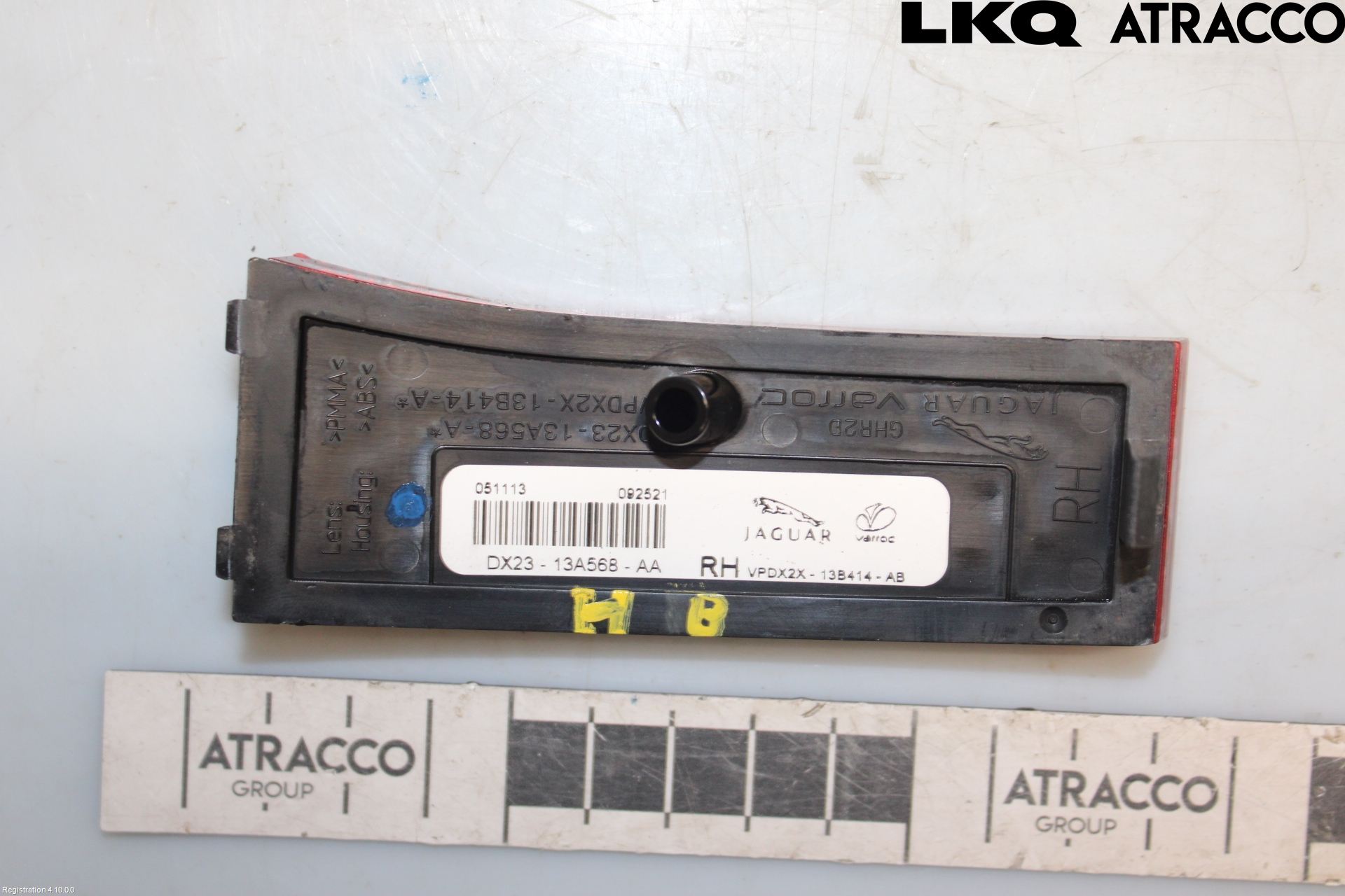 Jaguar XF 08-15 Dimljus/Reflex Bak