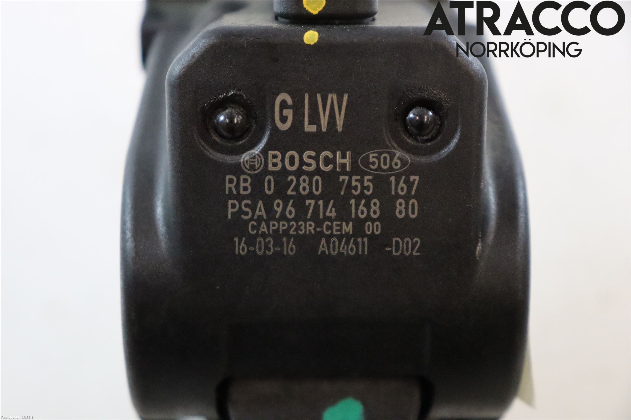 Peugeot 5008 10-16 Gaspedal