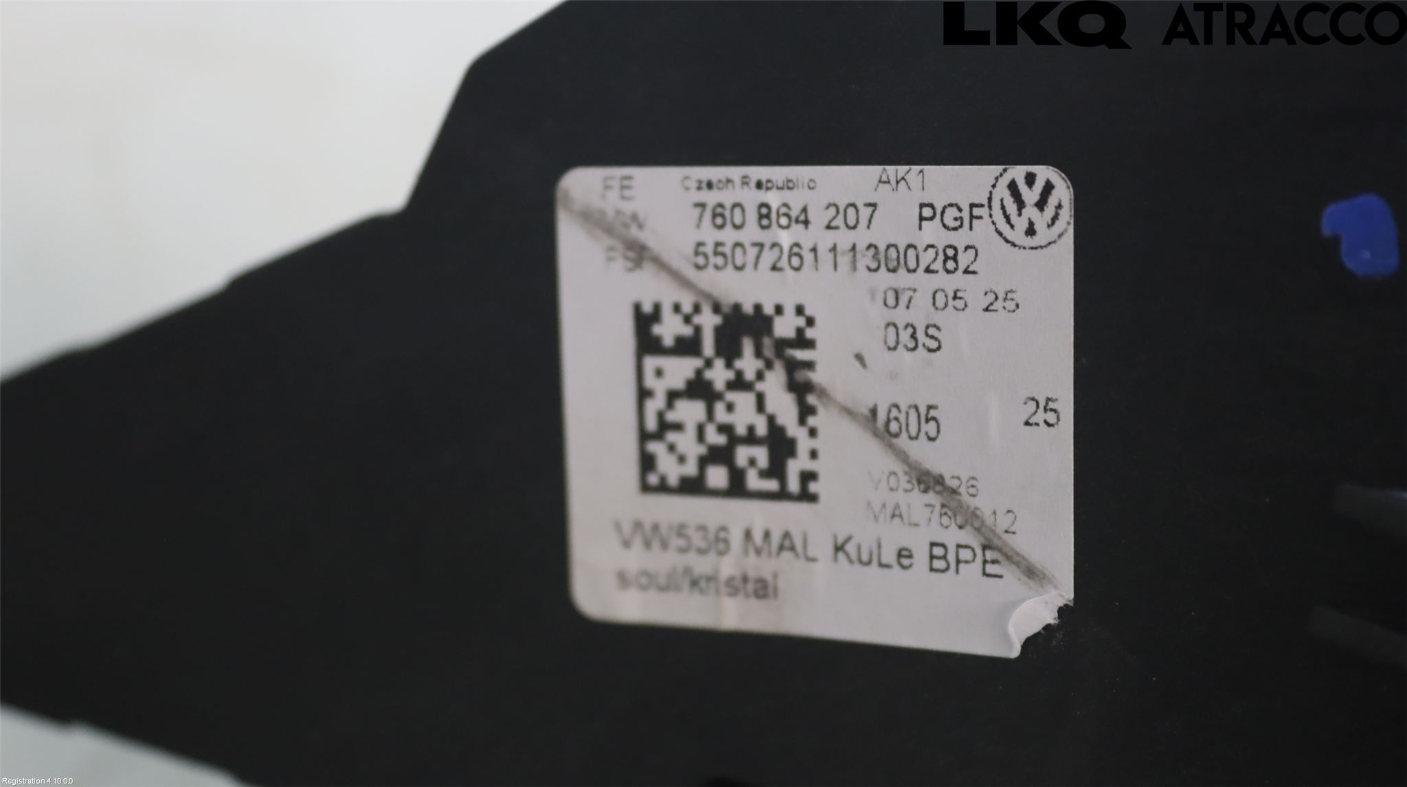 Volkswagen VW TOUAREG CR 18- Inredning Armstöd