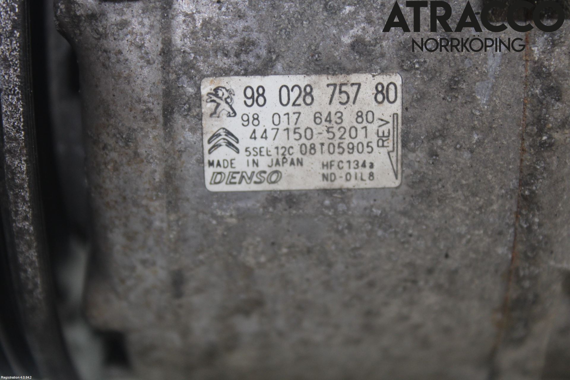 Citroen BERLINGO 08-18 Ac Kompressor