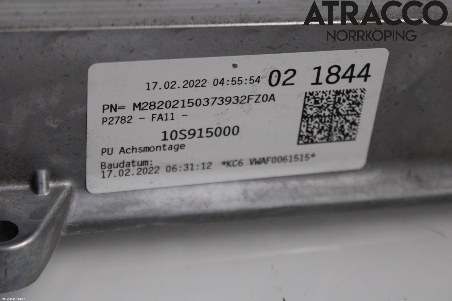 Cupra BORN 22- Batteriladdare Högspänning