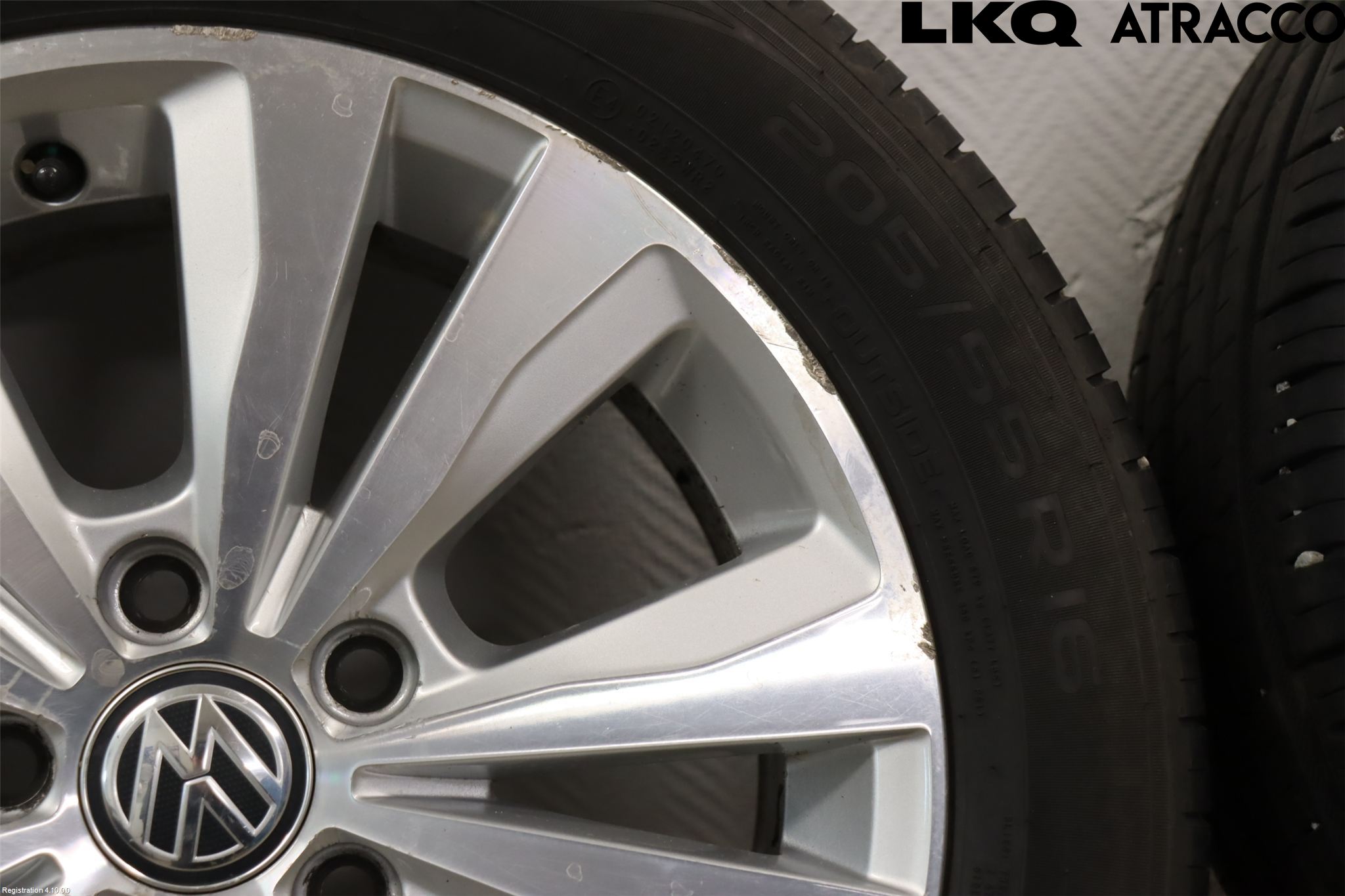 Volkswagen VW GOLF / E-GOLF VII 13-20 Sommardäck Alumfälg 4St