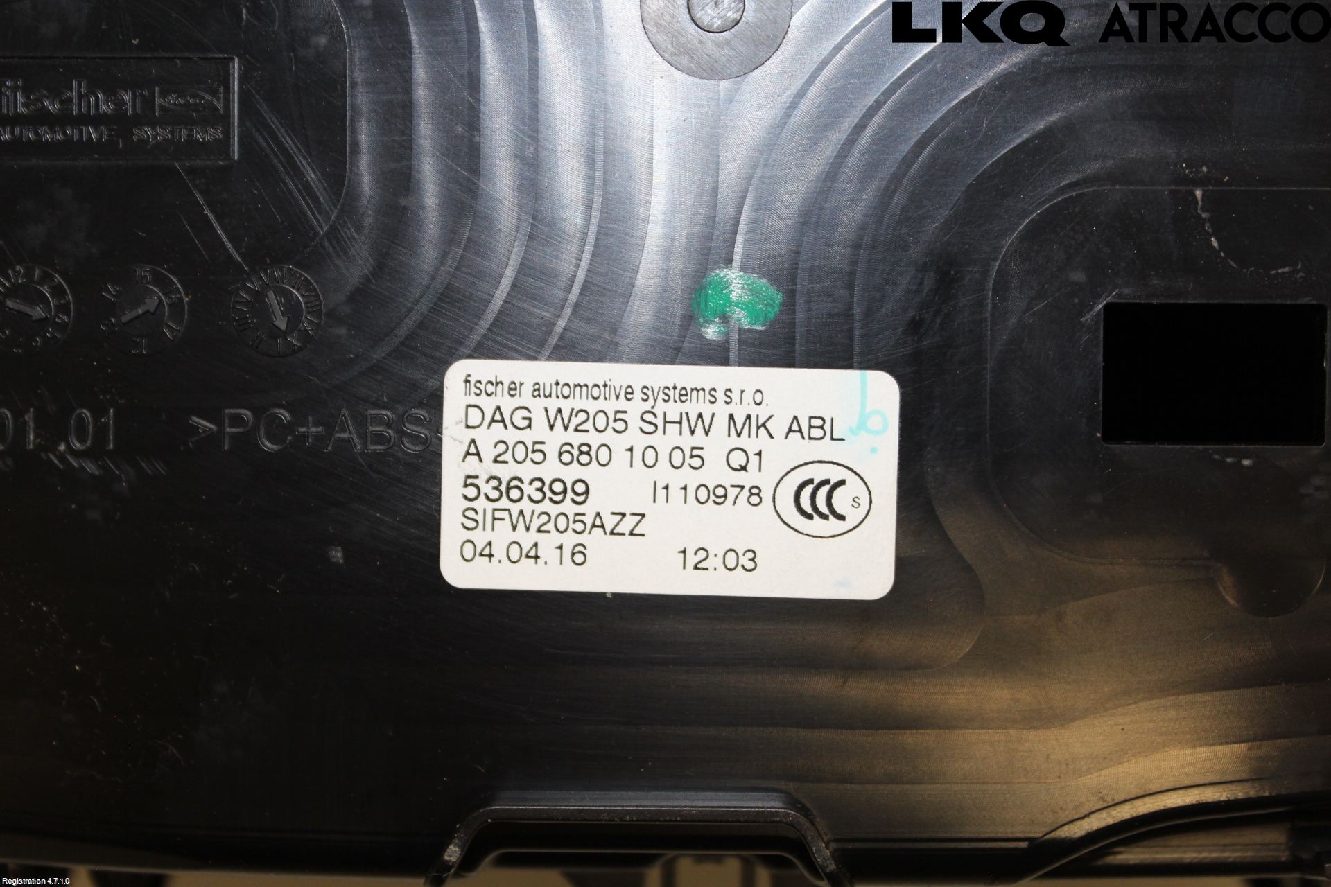 Mercedes-Benz MB GLC-KLASS (X253/C253) 15-22 Instrumentbräda Förvaringsfack