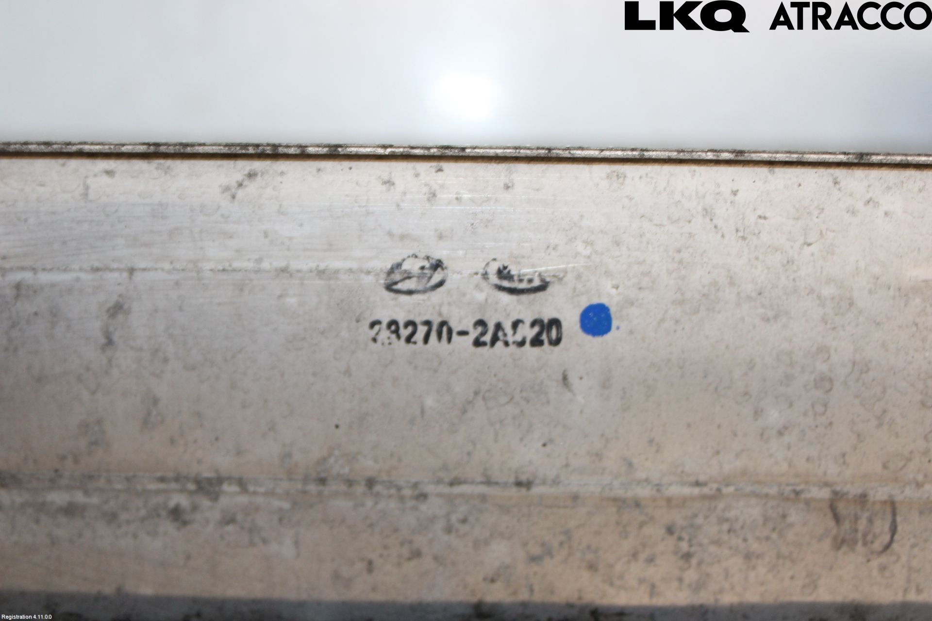 Kia CARENS III 13-19 Laddluft-Intercooler Kyl